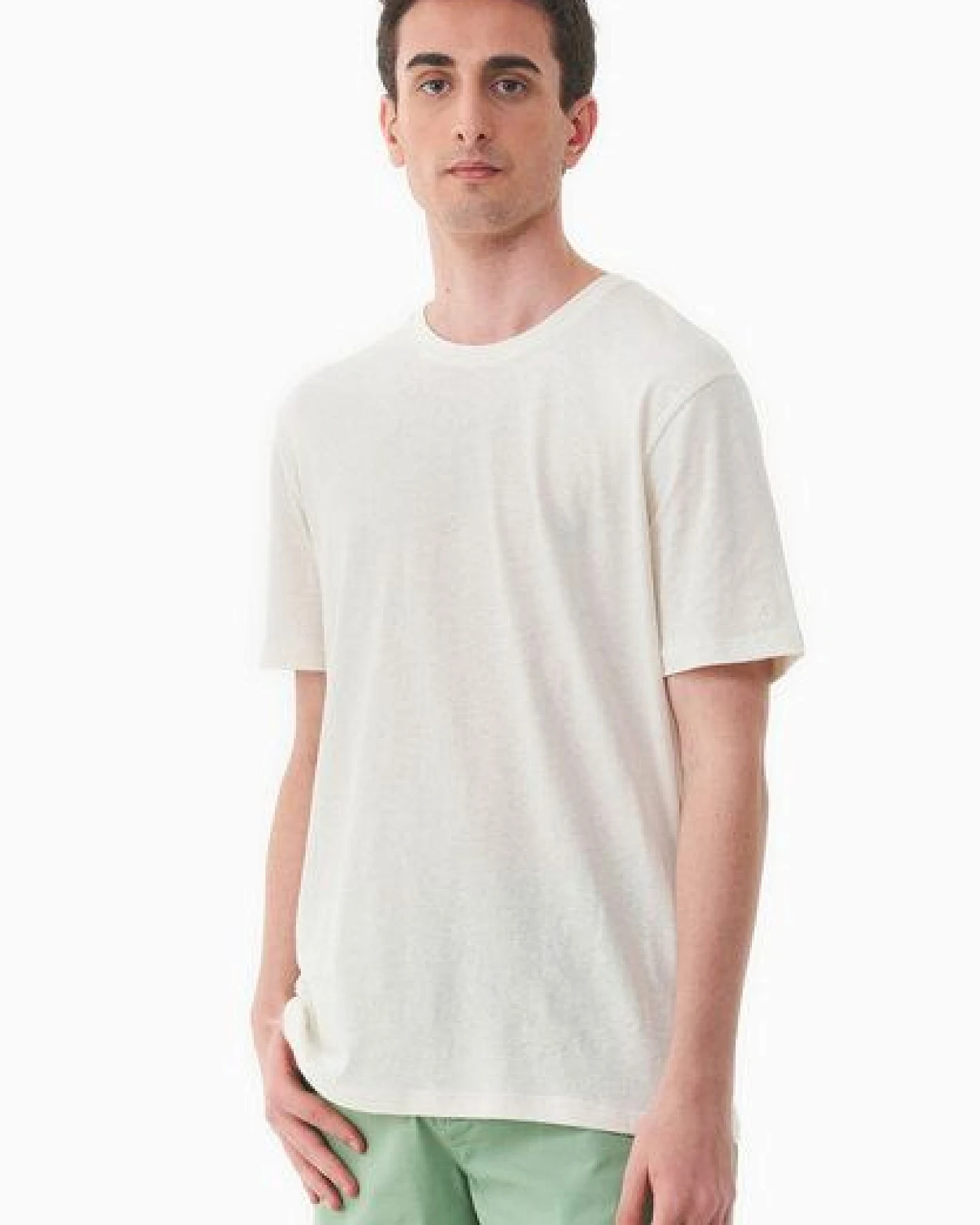 ORGANICATION T-Shirt aus Bio-Baumwolle und Leinen – Ansicht 4