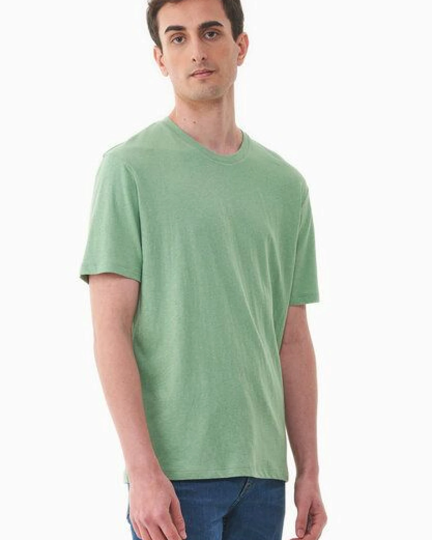 ORGANICATION T-Shirt aus Bio-Baumwolle und Leinen – Ansicht 3