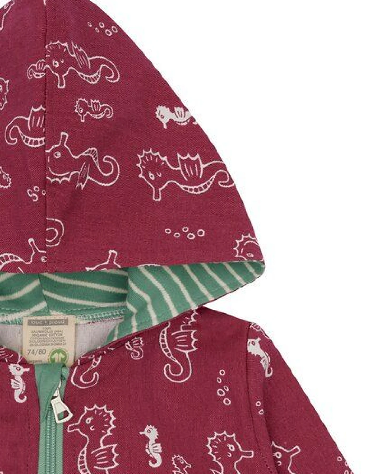 loud + proud Babys & Kinder Outdoorjacke, GOTS-zertifiziert – Ansicht 4