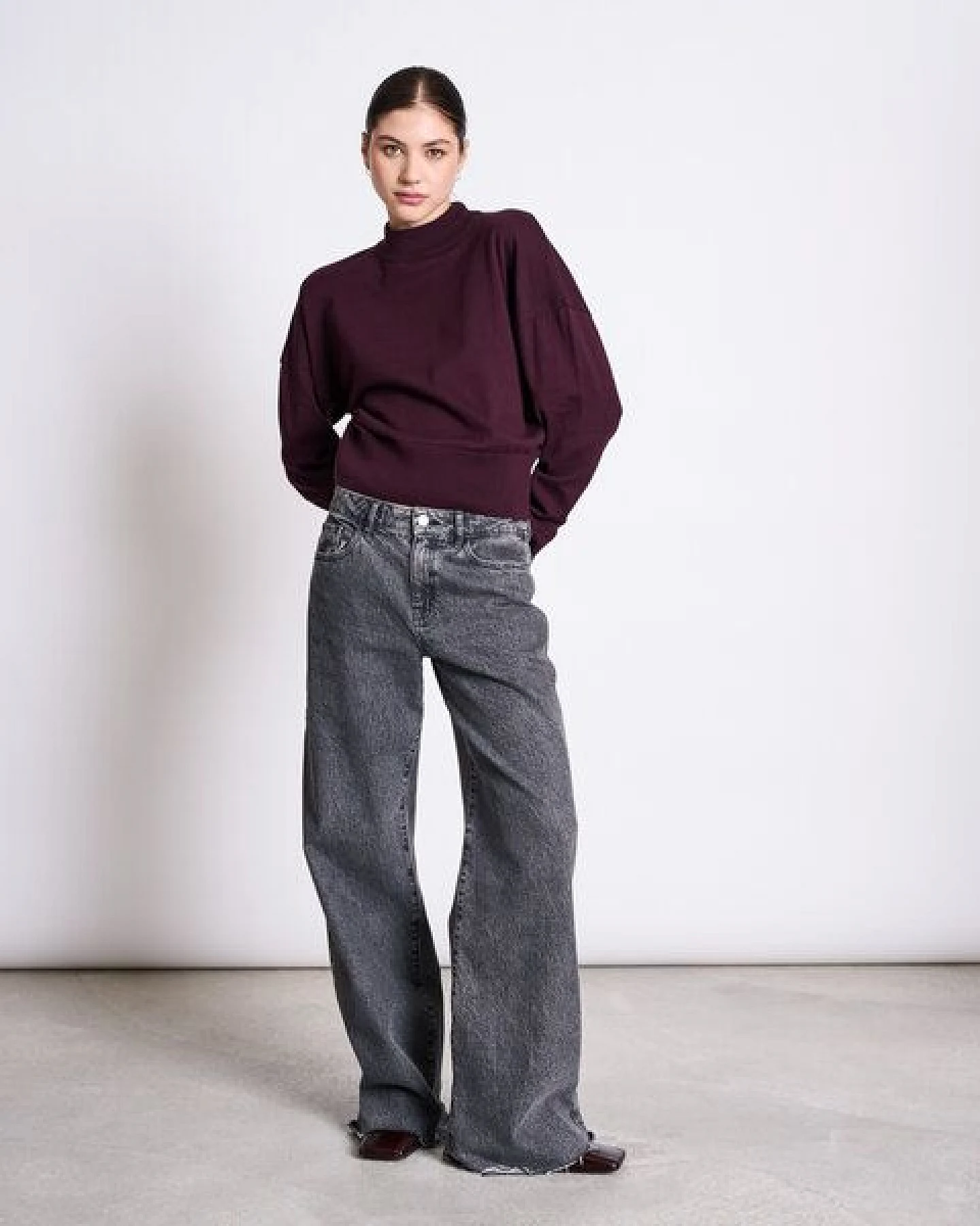 JAN N JUNE Strickpullover Jumper YIN – Ansicht 2