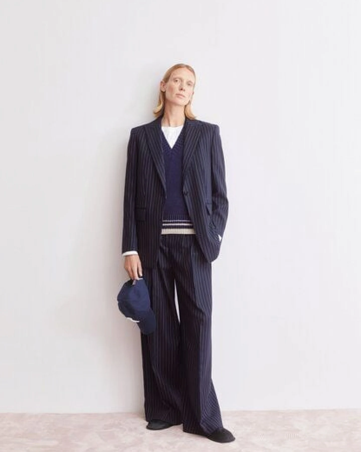 ARMEDANGELS PINSTRIPE MIKULAA Damen Blazer aus TENCEL Lyocell Mix – Ansicht 4