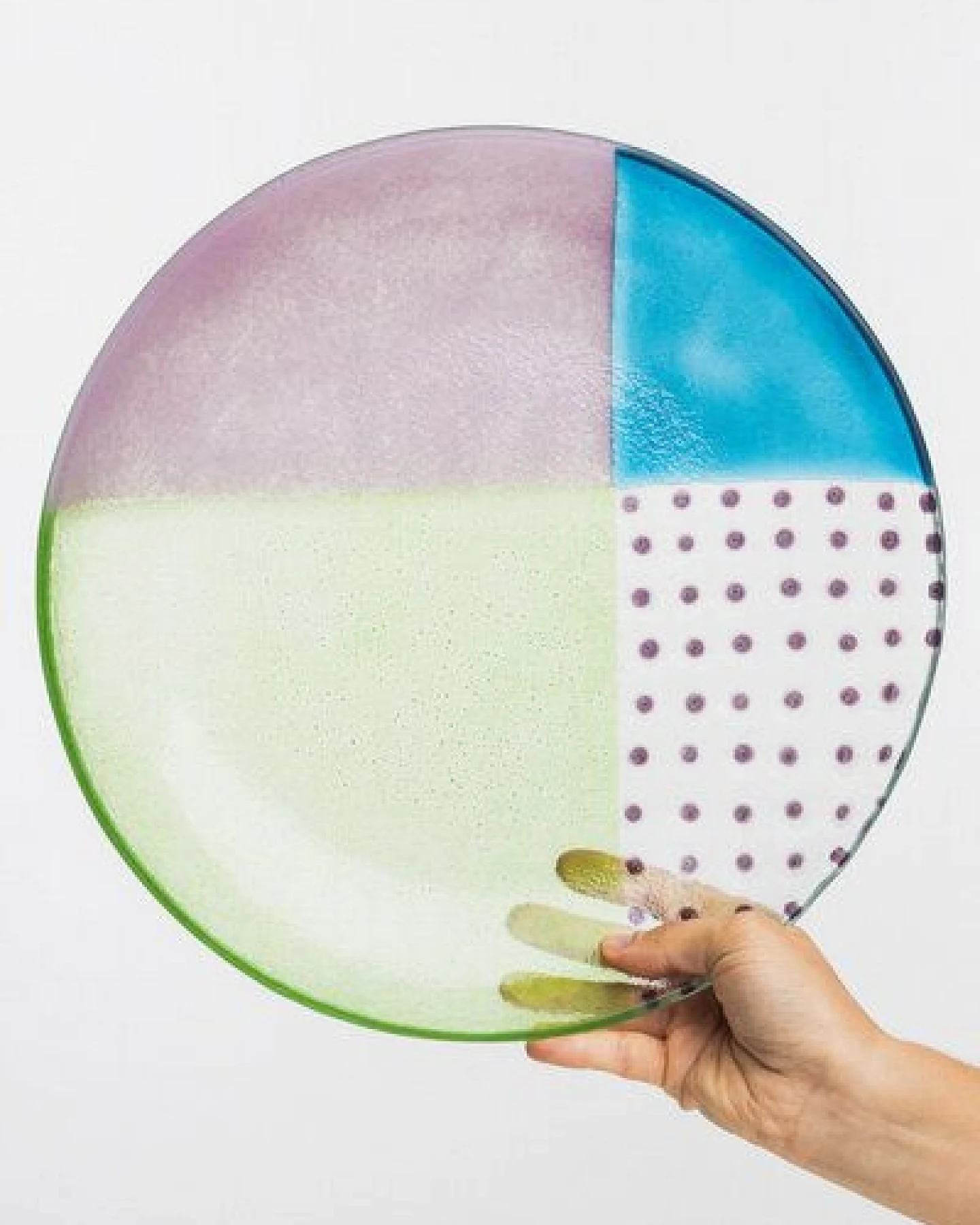 TRANQUILLO Glasschale FLOATING HUES versch. Größen handgefertigt – Ansicht 3