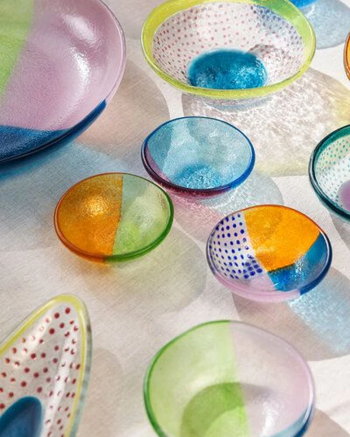 TRANQUILLO Glasschüssel FLOATING HUES versch. Modelle