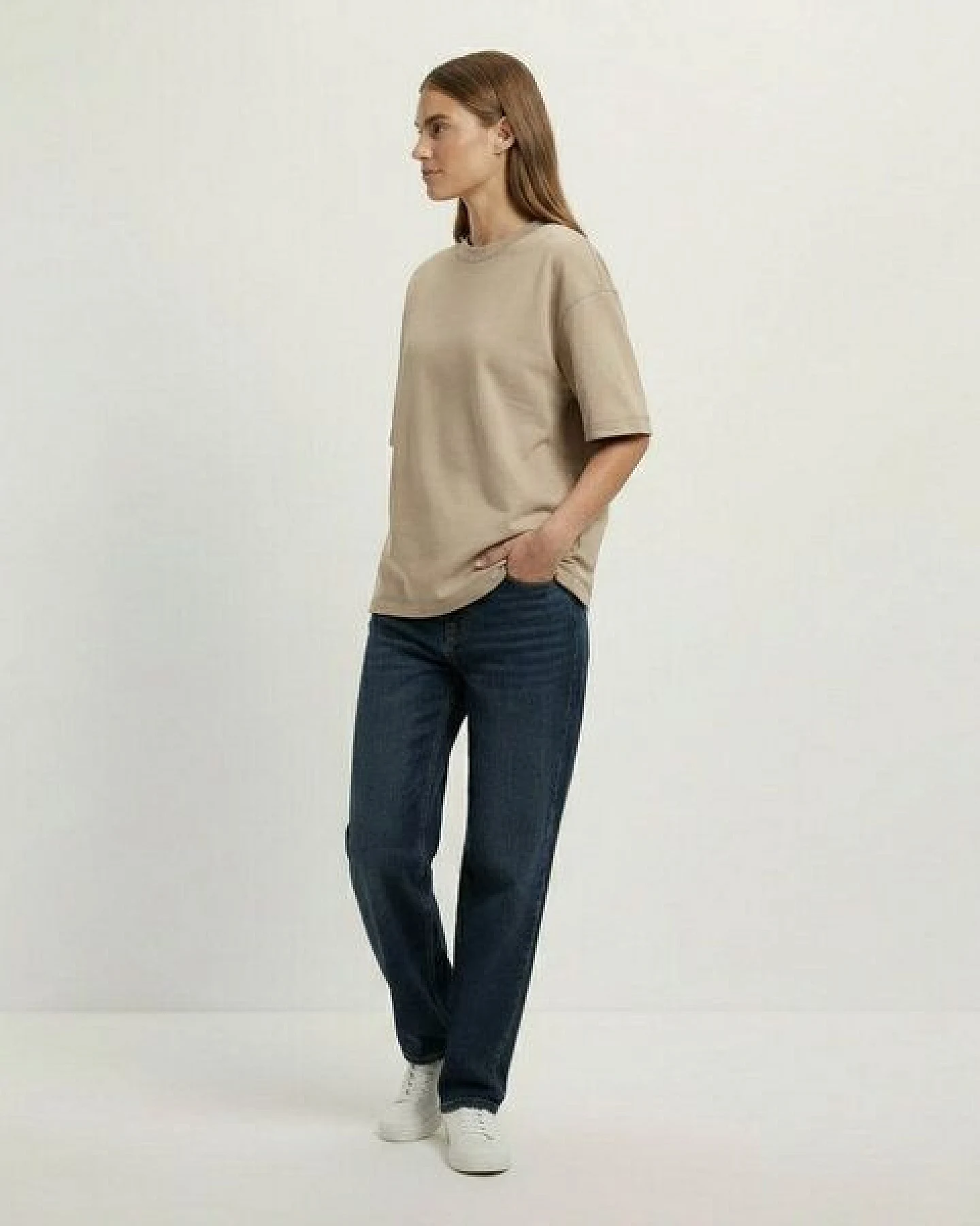 YTWOO Oversize T-Shirt French Terry Ultraheavy – Ansicht 4