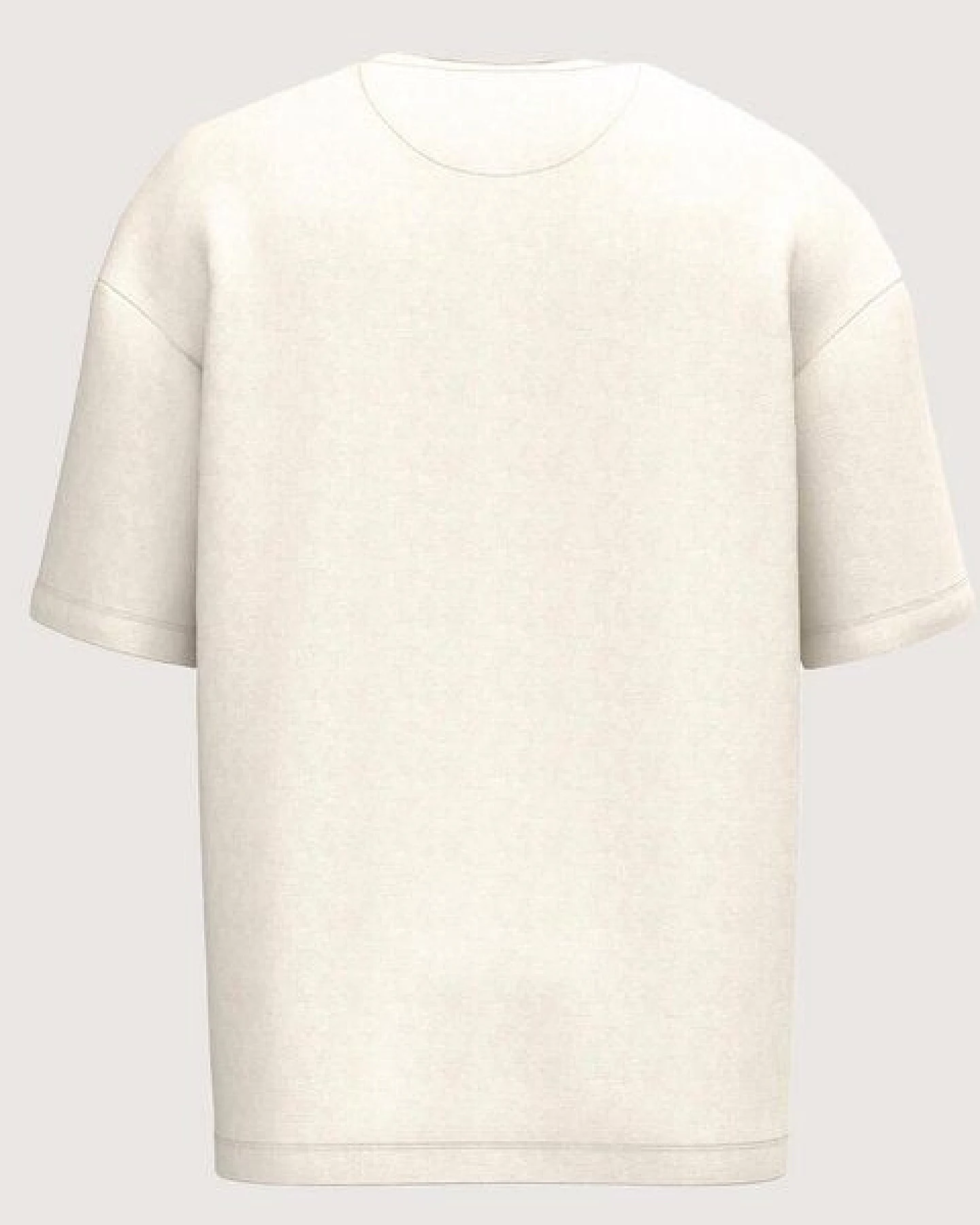 YTWOO Oversize T-Shirt French Terry Ultraheavy – Ansicht 3