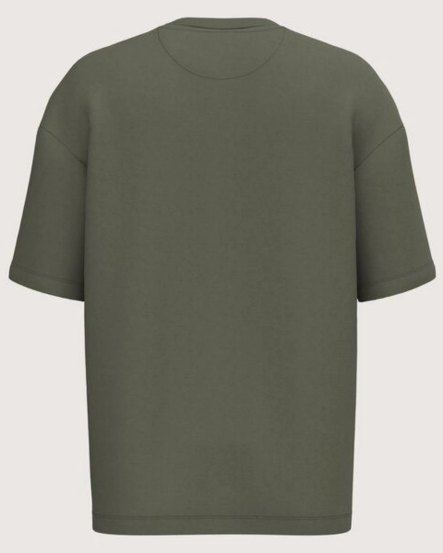 YTWOO Oversize T-Shirt French Terry Ultraheavy – Ansicht 3