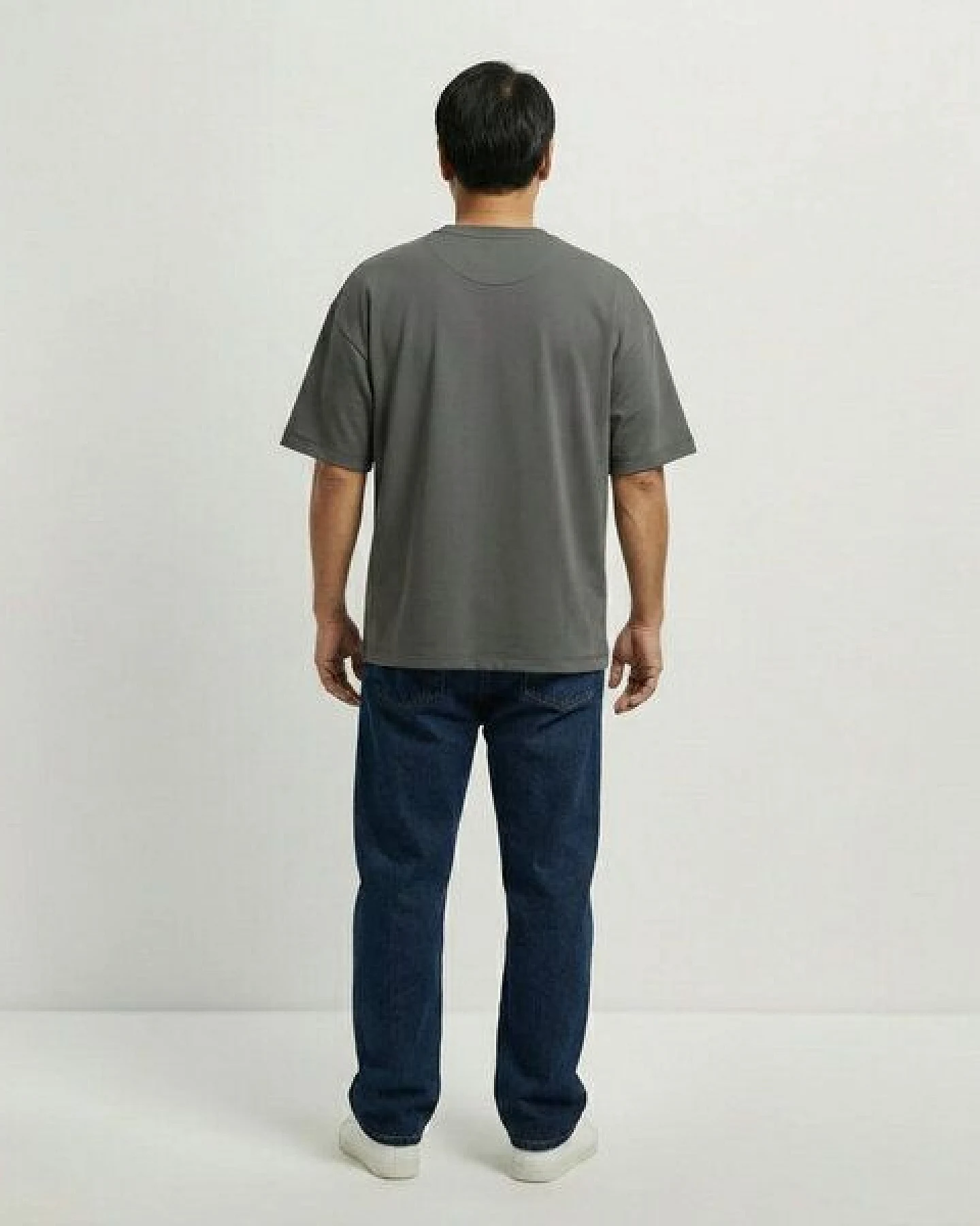 YTWOO Oversize T-Shirt French Terry Ultraheavy – Ansicht 3