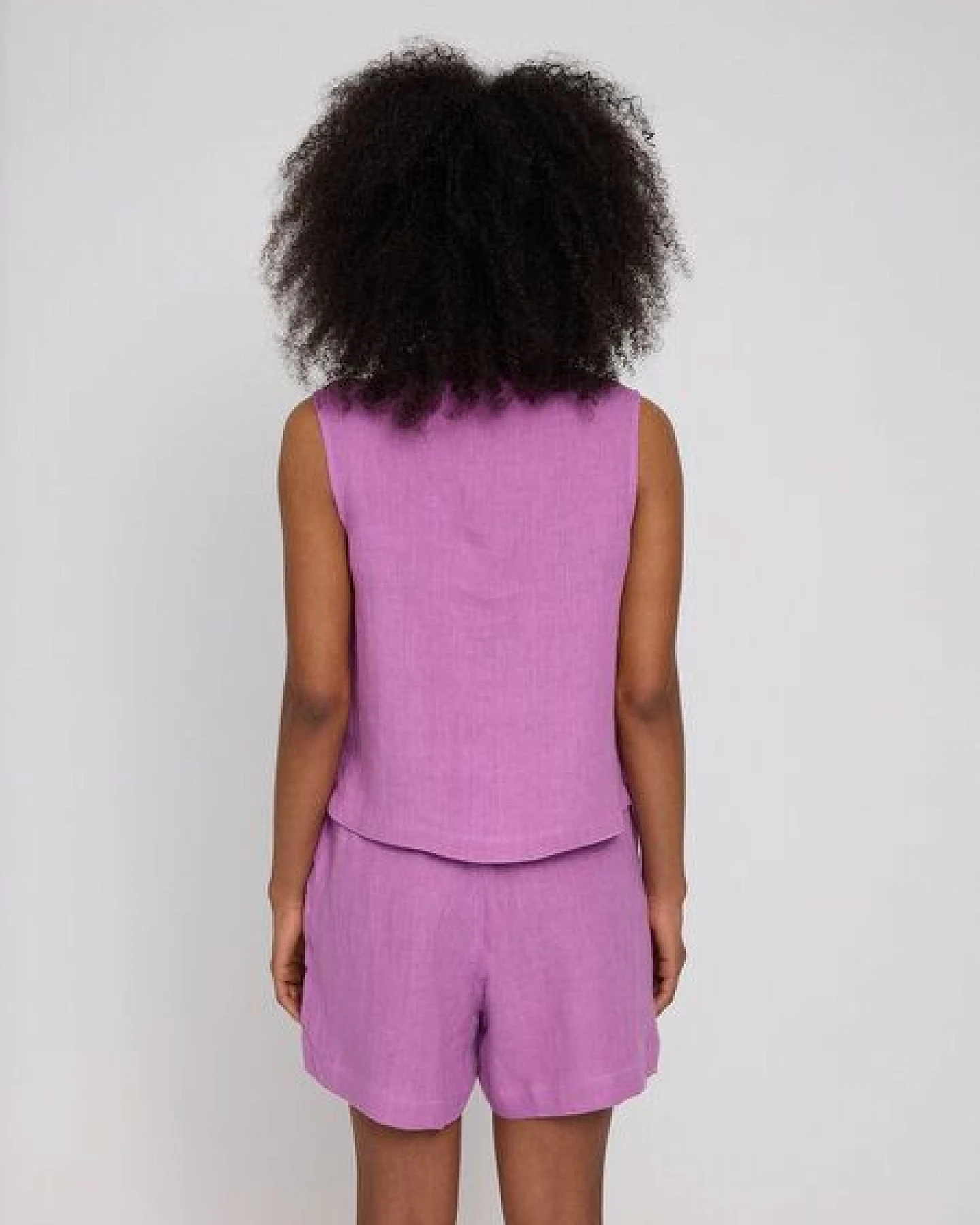 Mazine Bluse Sleeveless Linen – Ansicht 3