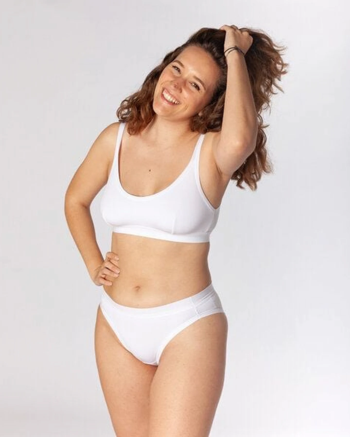 CASAGiN Dreierpack: 3 Klassische Slips Aus Naturstoff – Ansicht 2