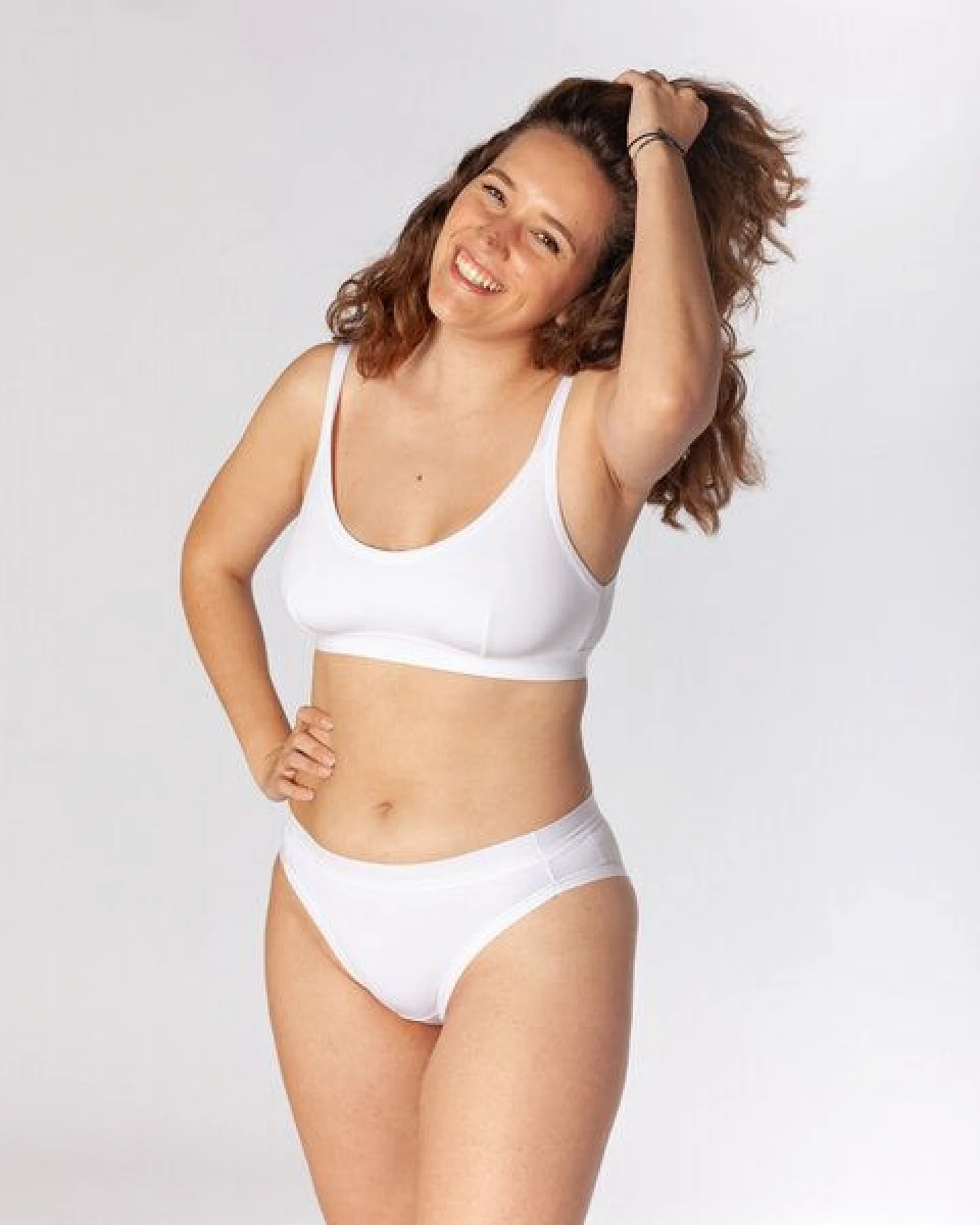 CASAGiN Dreierpack: 3 Klassische Slips Aus Naturstoff – Ansicht 2