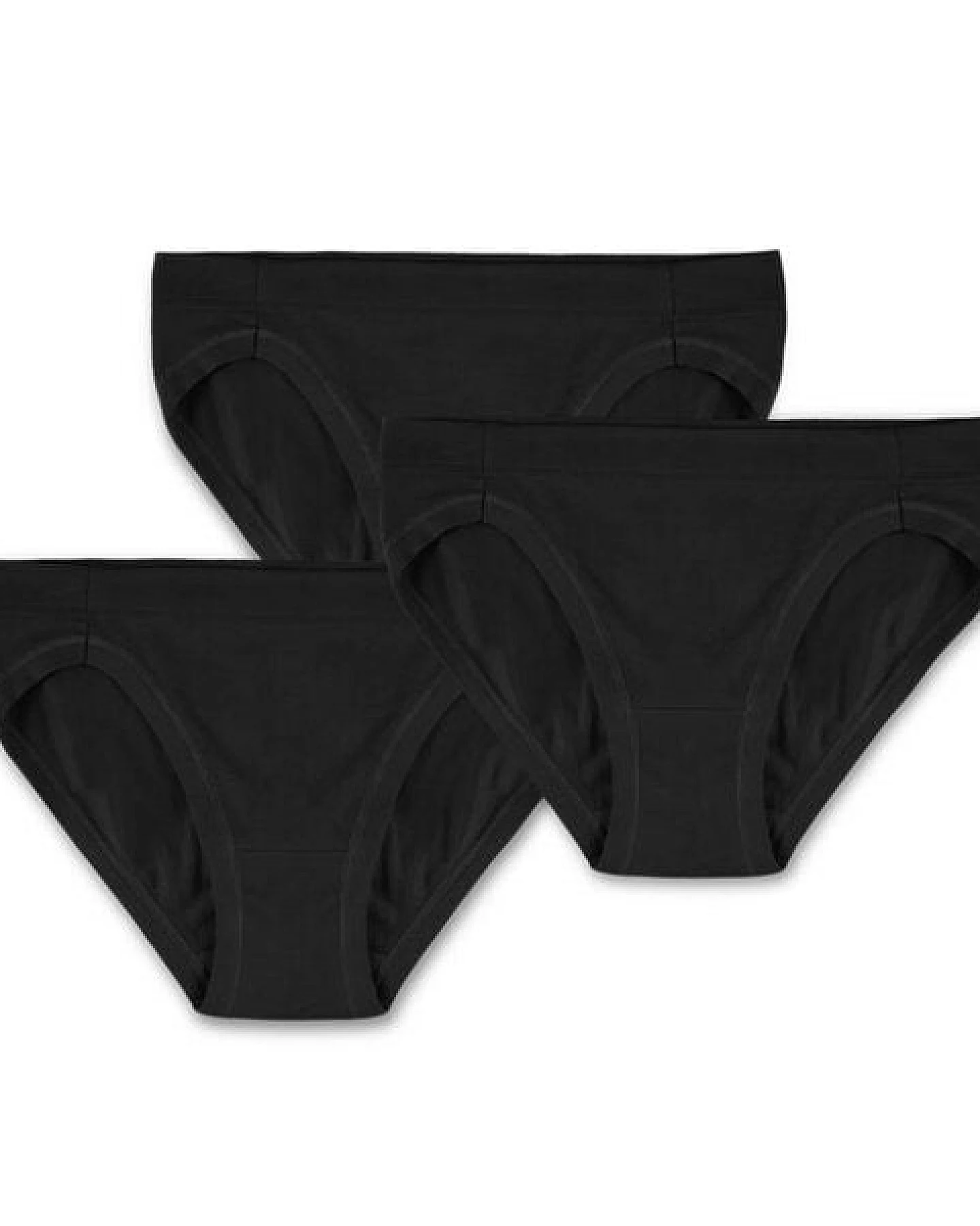 CASAGiN Dreierpack: 3 Klassische Slips Aus Naturstoff – Ansicht 3