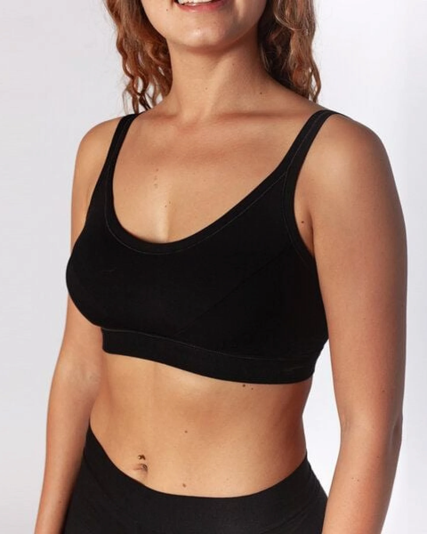 CASAGiN Bralette-BH mit herausnehmbaren Cups aus natürlicher Pflanzenfaser – Ansicht 3