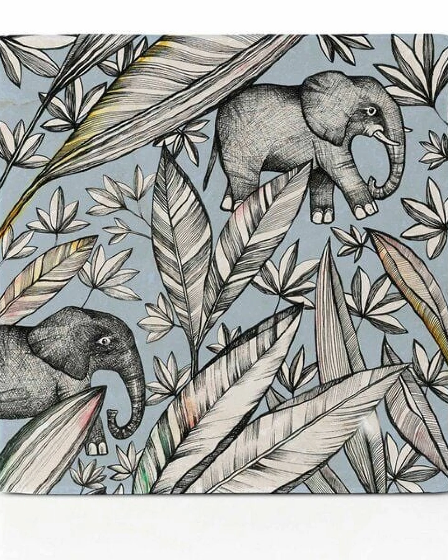 Fliesenuntersetzer 6er-Set »Jungle Me All« von LIGARTI – Ansicht 3