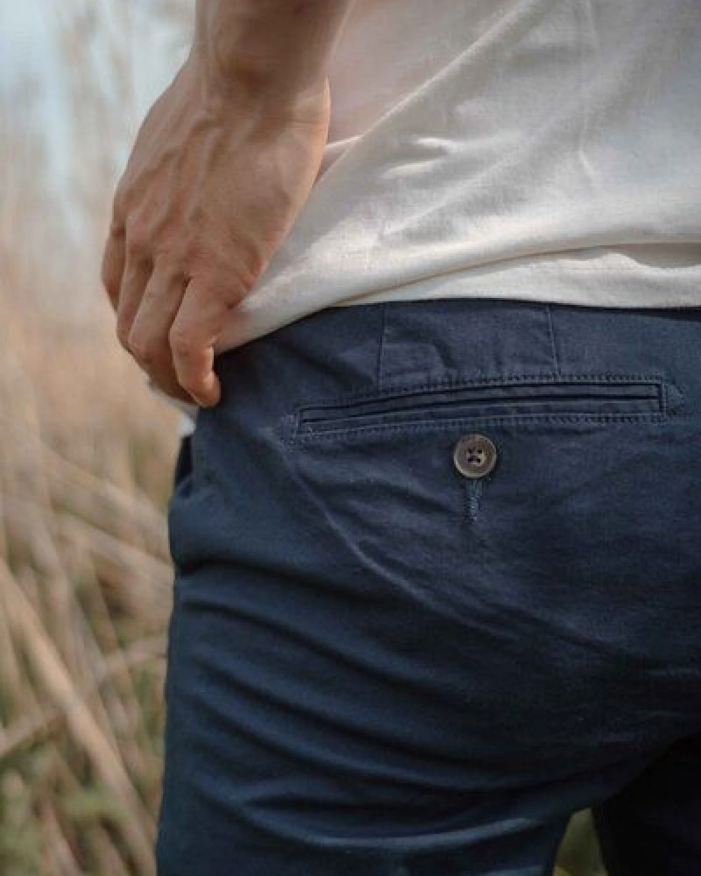 Kultgut GOTS zertifiziert - Shorts aus Biobaumwolle - leicht elastisch – Ansicht 3