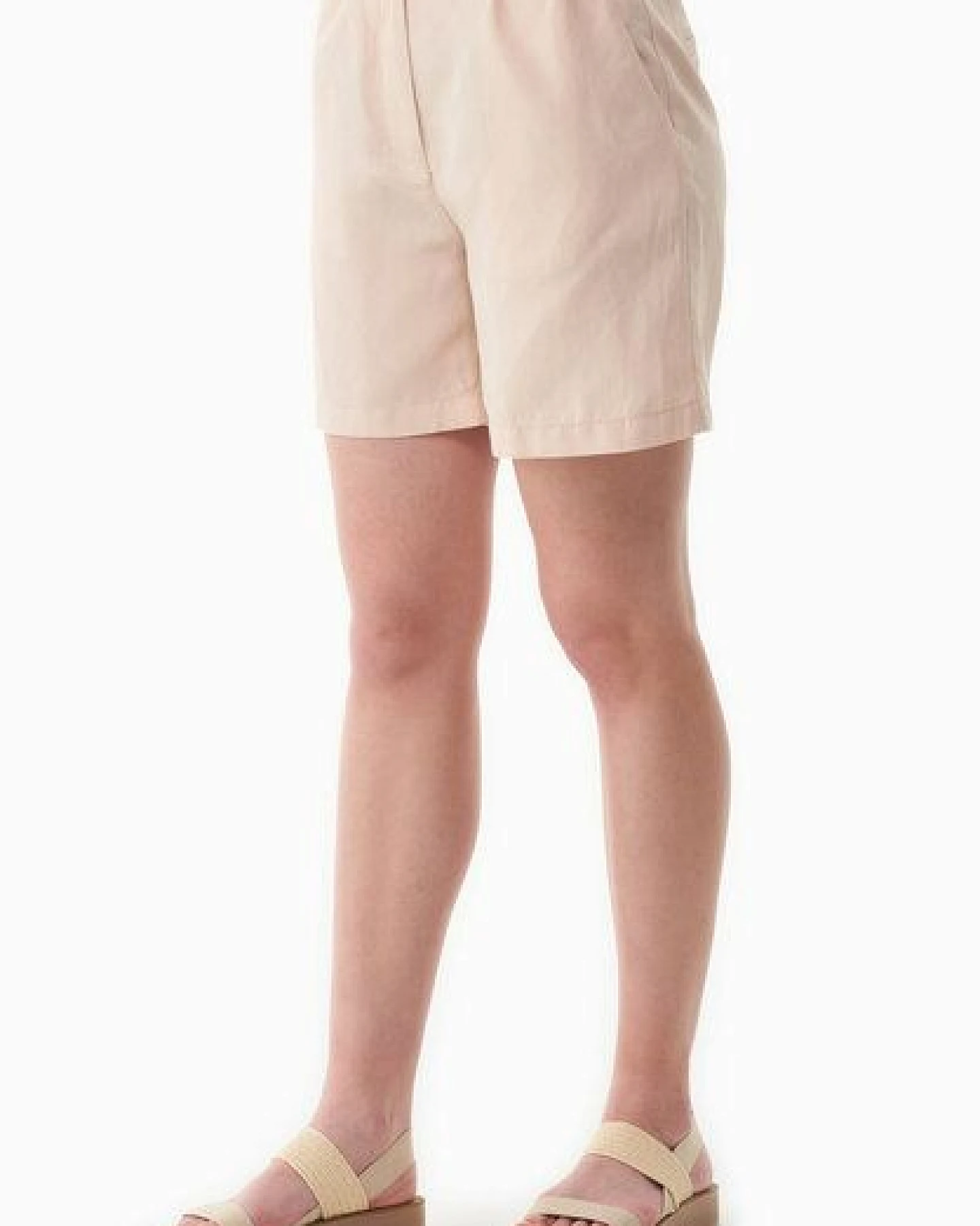 ORGANICATION Shorts aus TENCEL Lyocell und Leinen – Ansicht 4