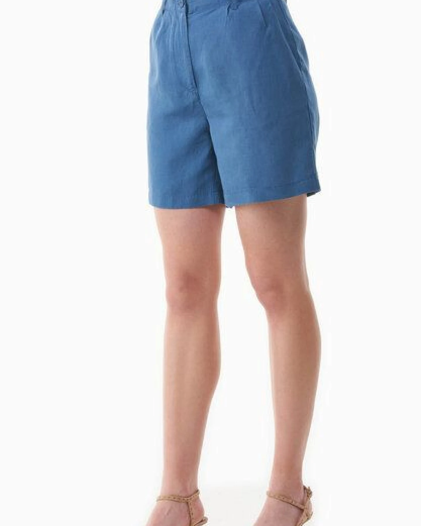 ORGANICATION Shorts aus TENCEL Lyocell und Leinen – Ansicht 4