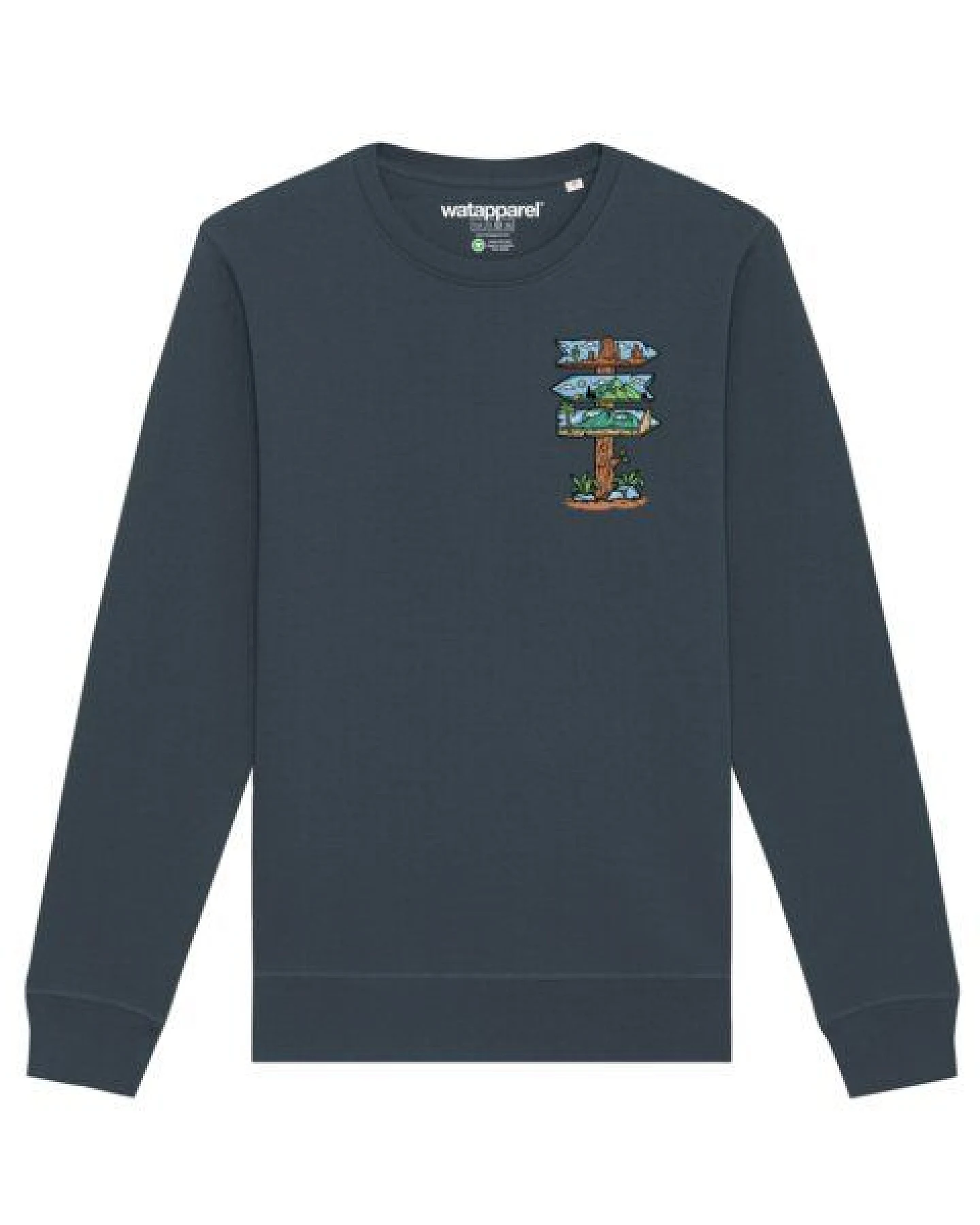 watapparel Sweatshirt Unisex Adventure is everywhere – Ansicht 2