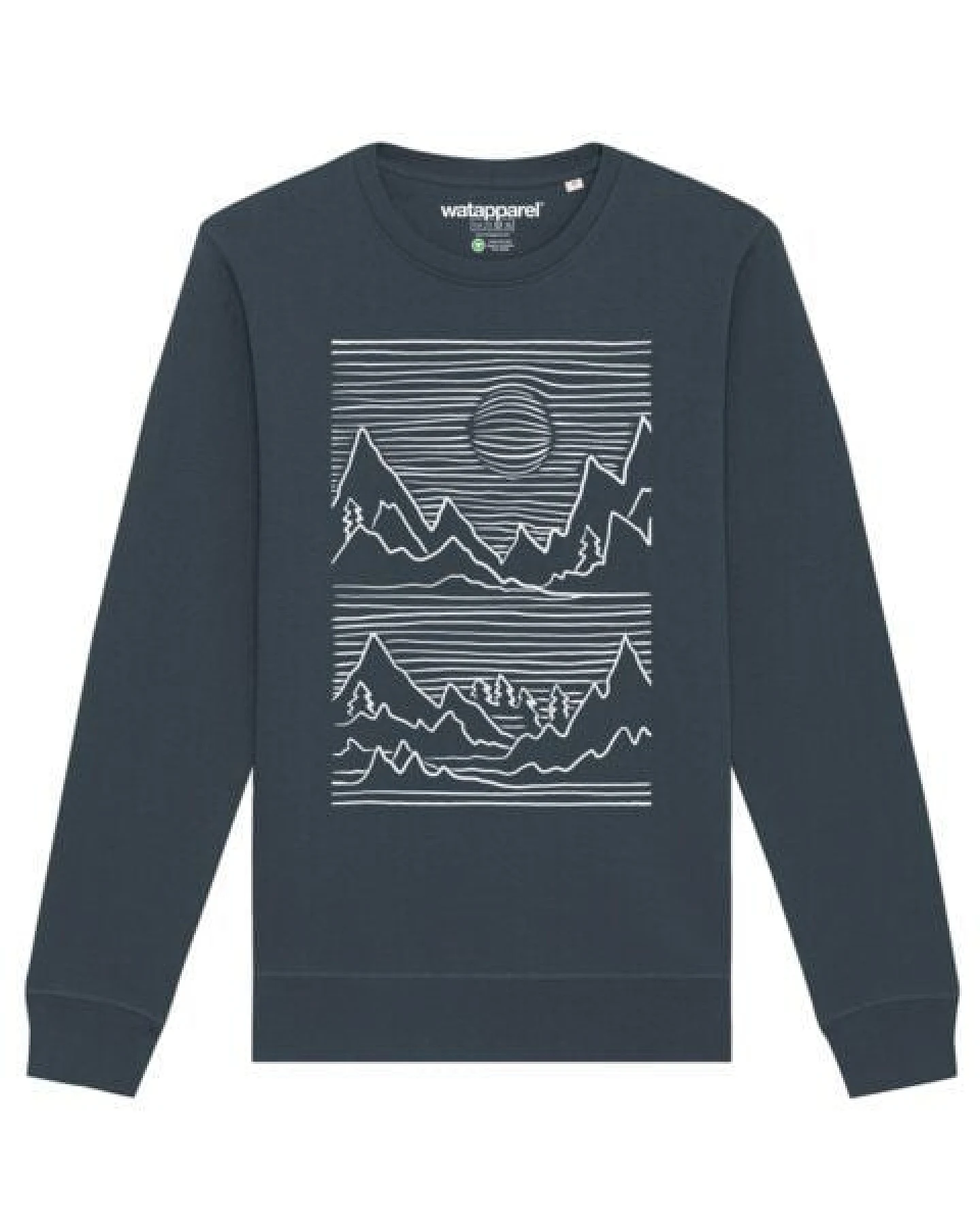 watapparel Sweatshirt Unisex Mountains – Ansicht 2