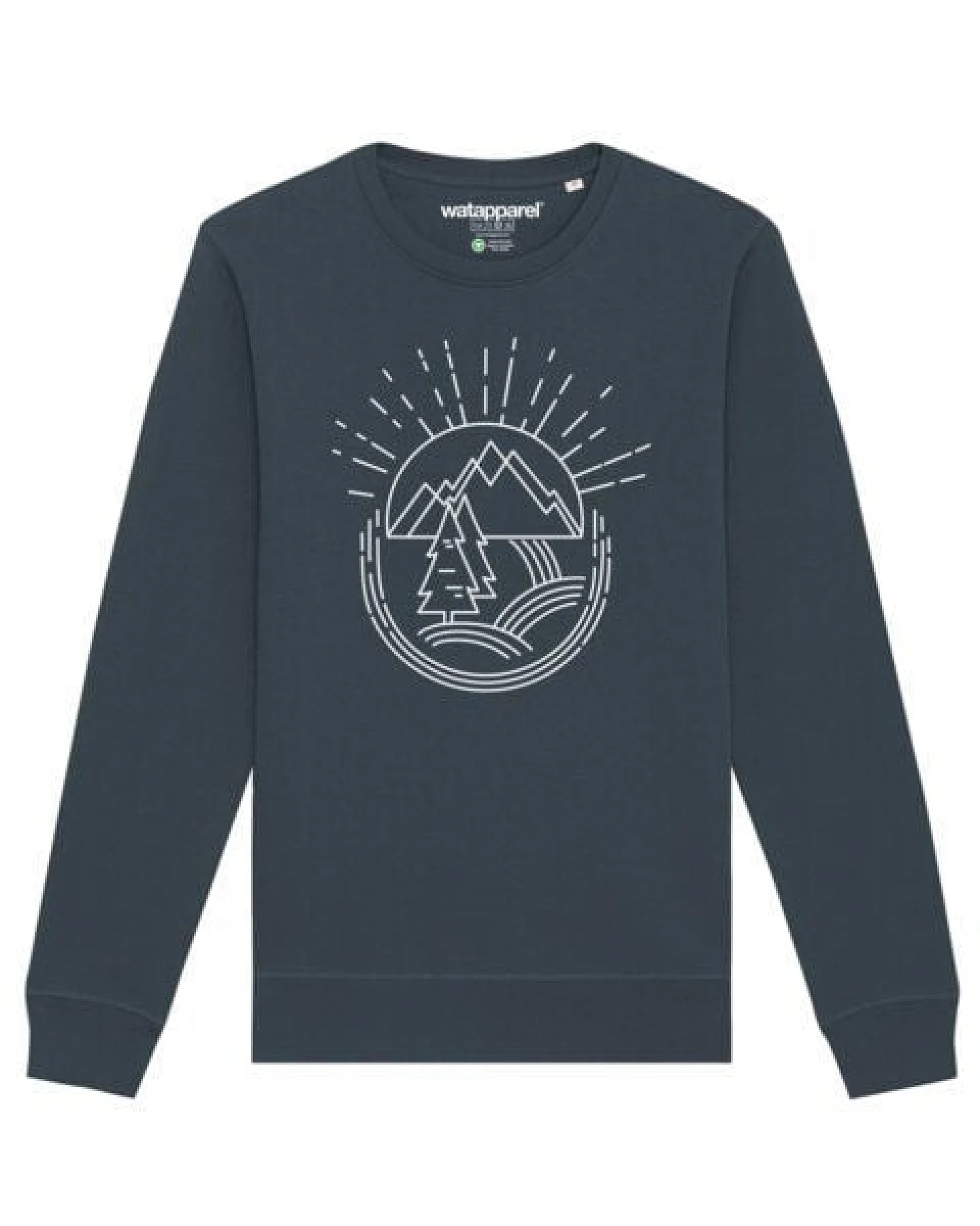 watapparel Sweatshirt Unisex Natur ist schön – Ansicht 2