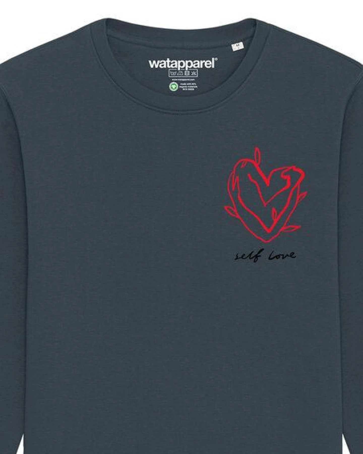 watapparel Sweatshirt Unisex Self love – Ansicht 3