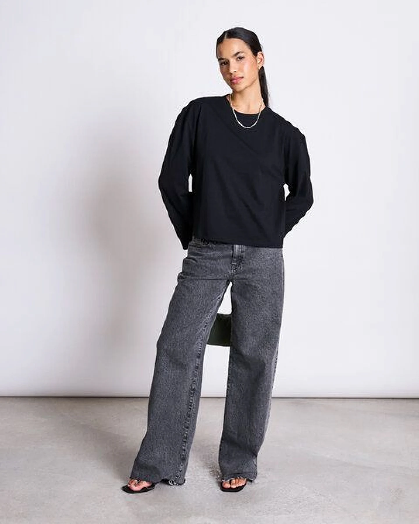 JAN N JUNE Boxy Langarmshirt ANKIRA – Ansicht 4