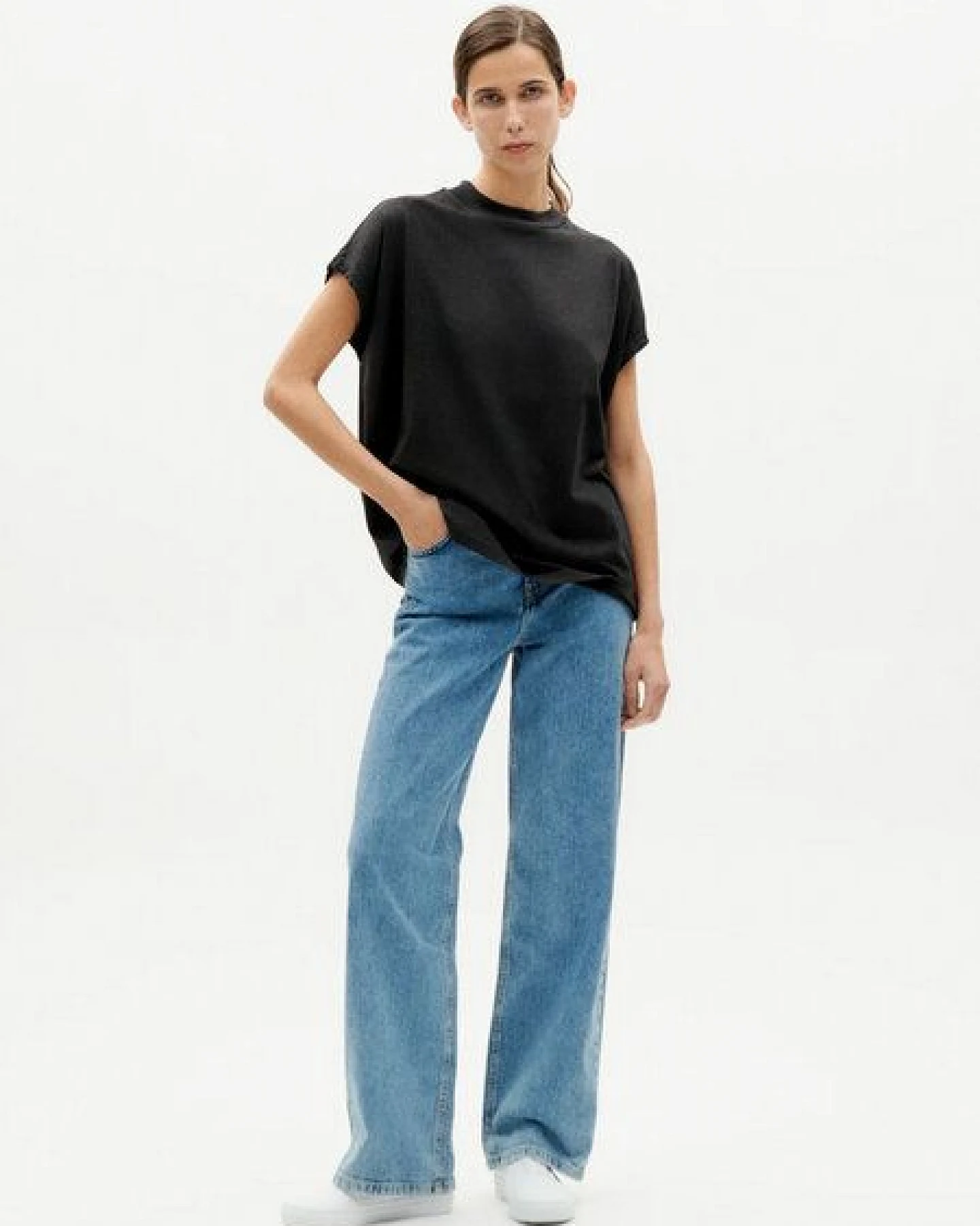 thinking mu Basic Volta - Damen T-Shirt aus Bio-Baumwolle – Ansicht 2