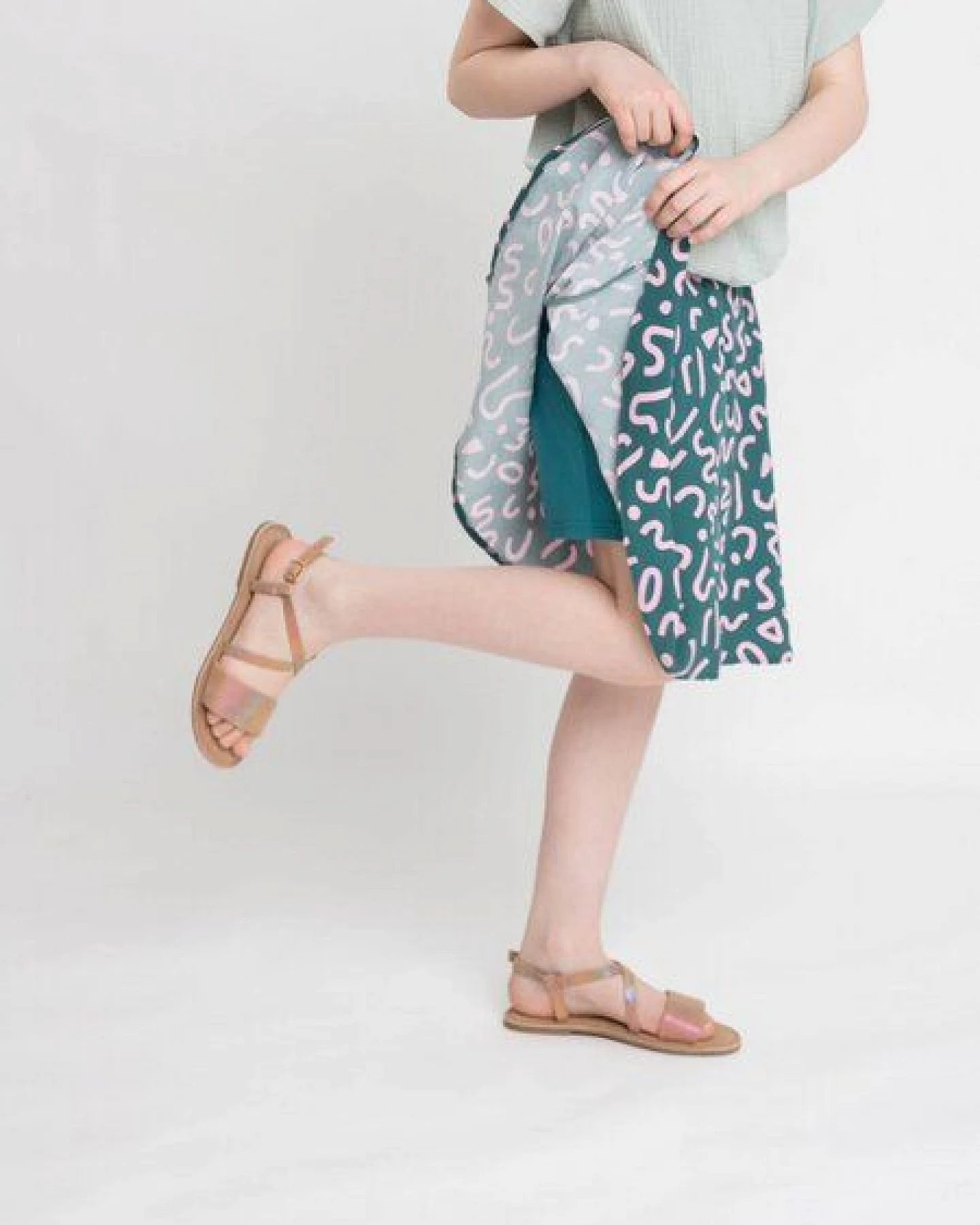 Babbily Skort Mädchen mit Bewegungsfreiheit – Ansicht 3