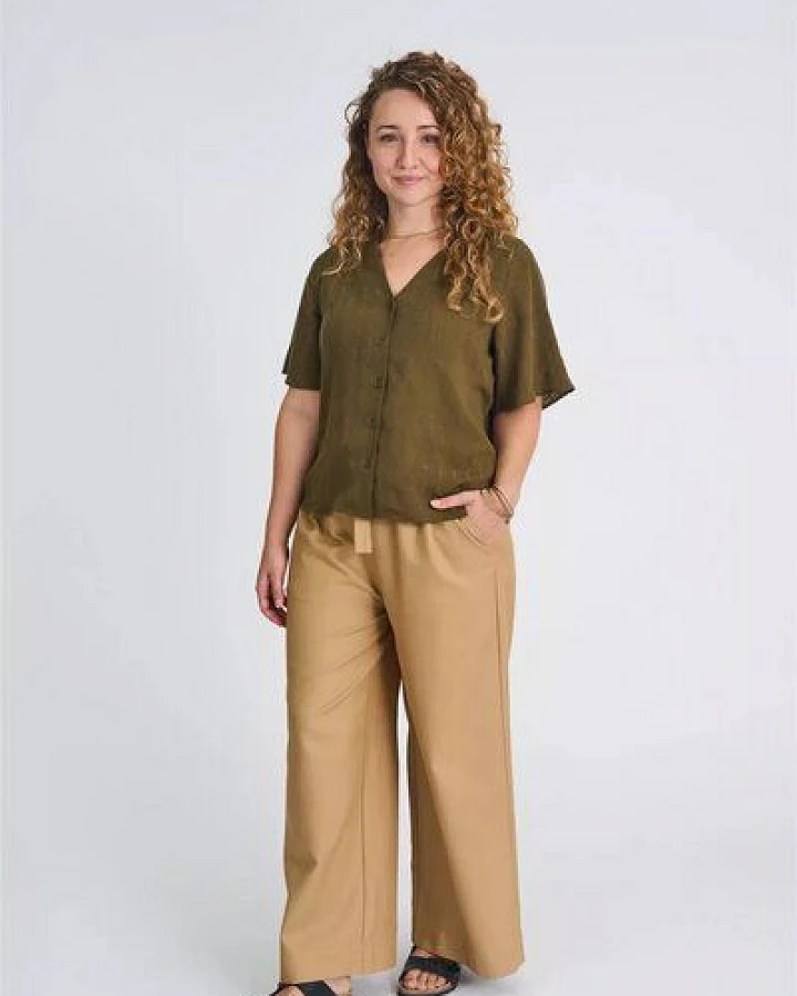 Zerum Kurzarm Bluse Modell: Marlu