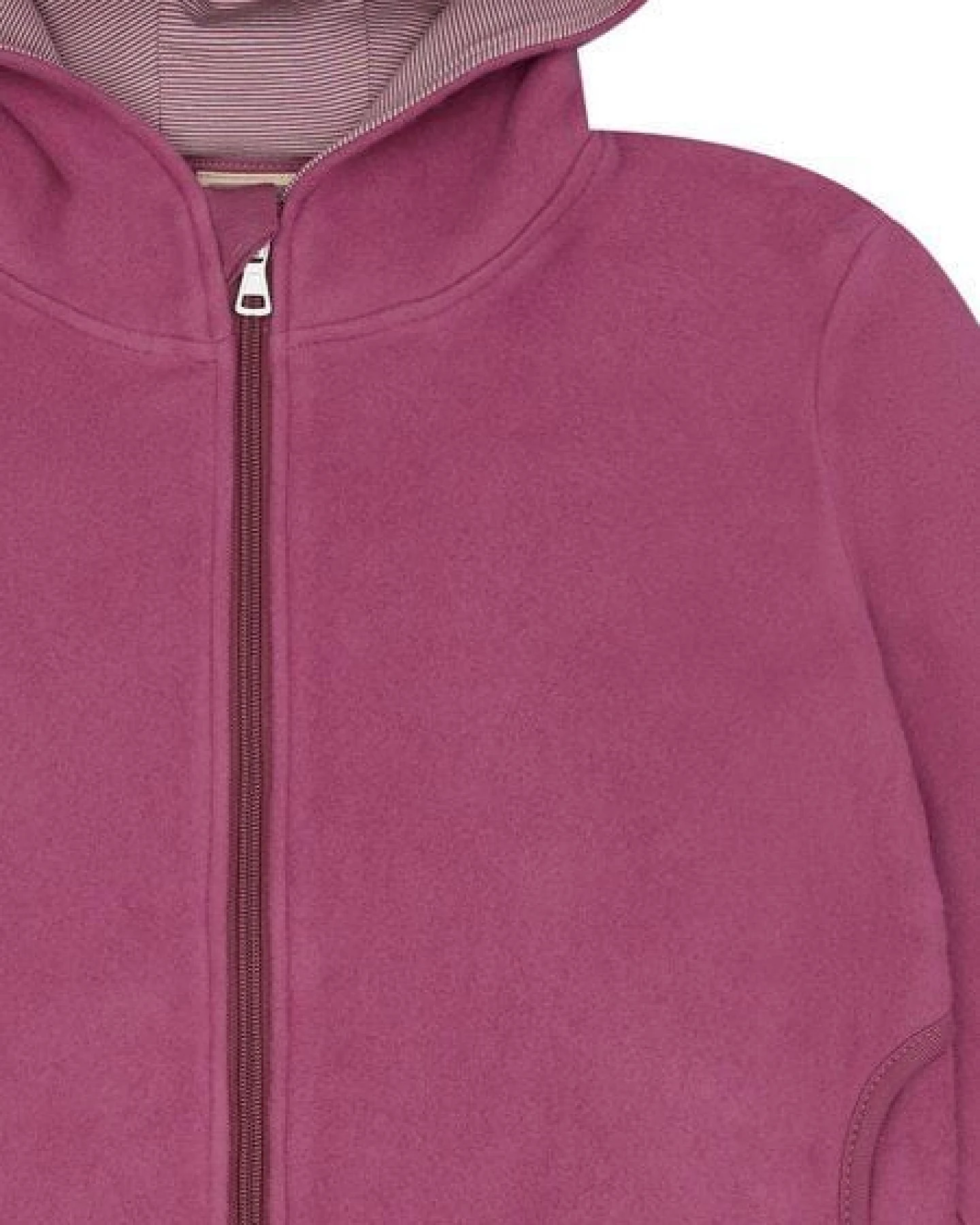 loud + proud Kinder Jacke aus Baumwoll-Fleece, GOTS-zertifiziert – Ansicht 3