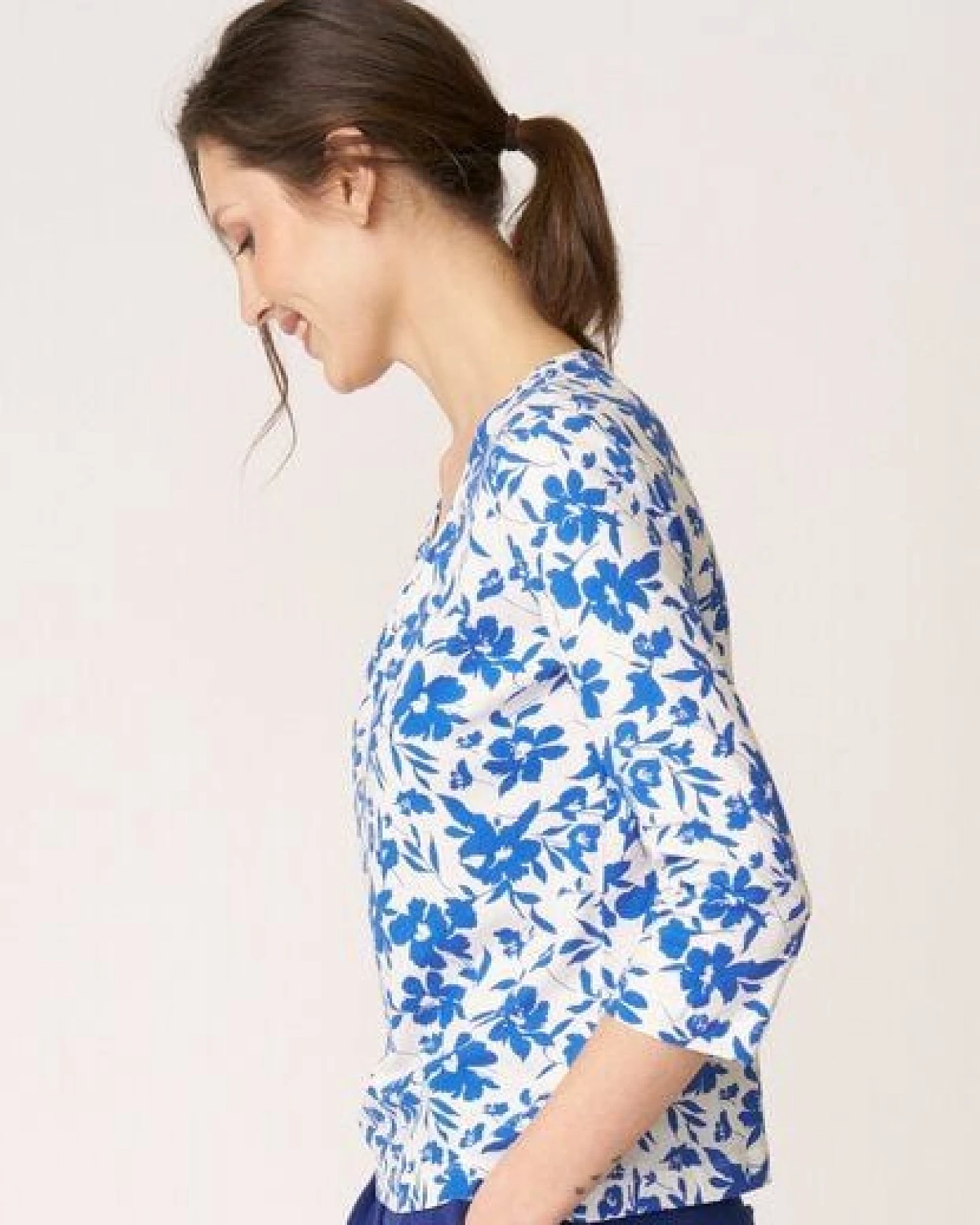 LANA Organic Blusenshirt aus Bio Baumwolle, Modell Delia – Ansicht 3