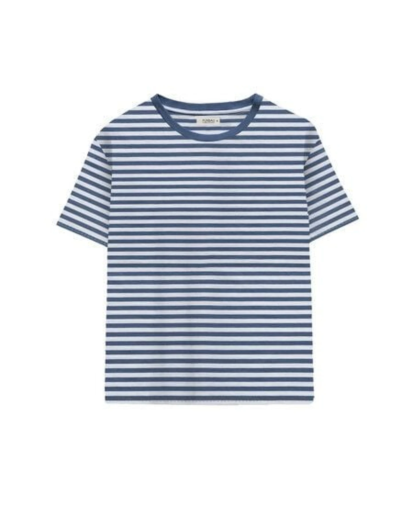 FUXBAU Gestreiftes Frauen T-Shirt - blau weiß – Ansicht 2