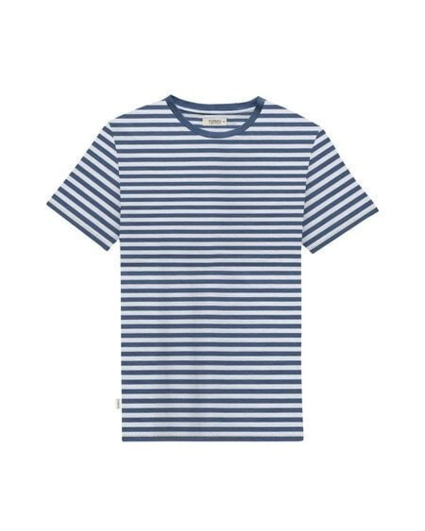 FUXBAU Gestreiftes Männer T-Shirt - blau weiß – Ansicht 2