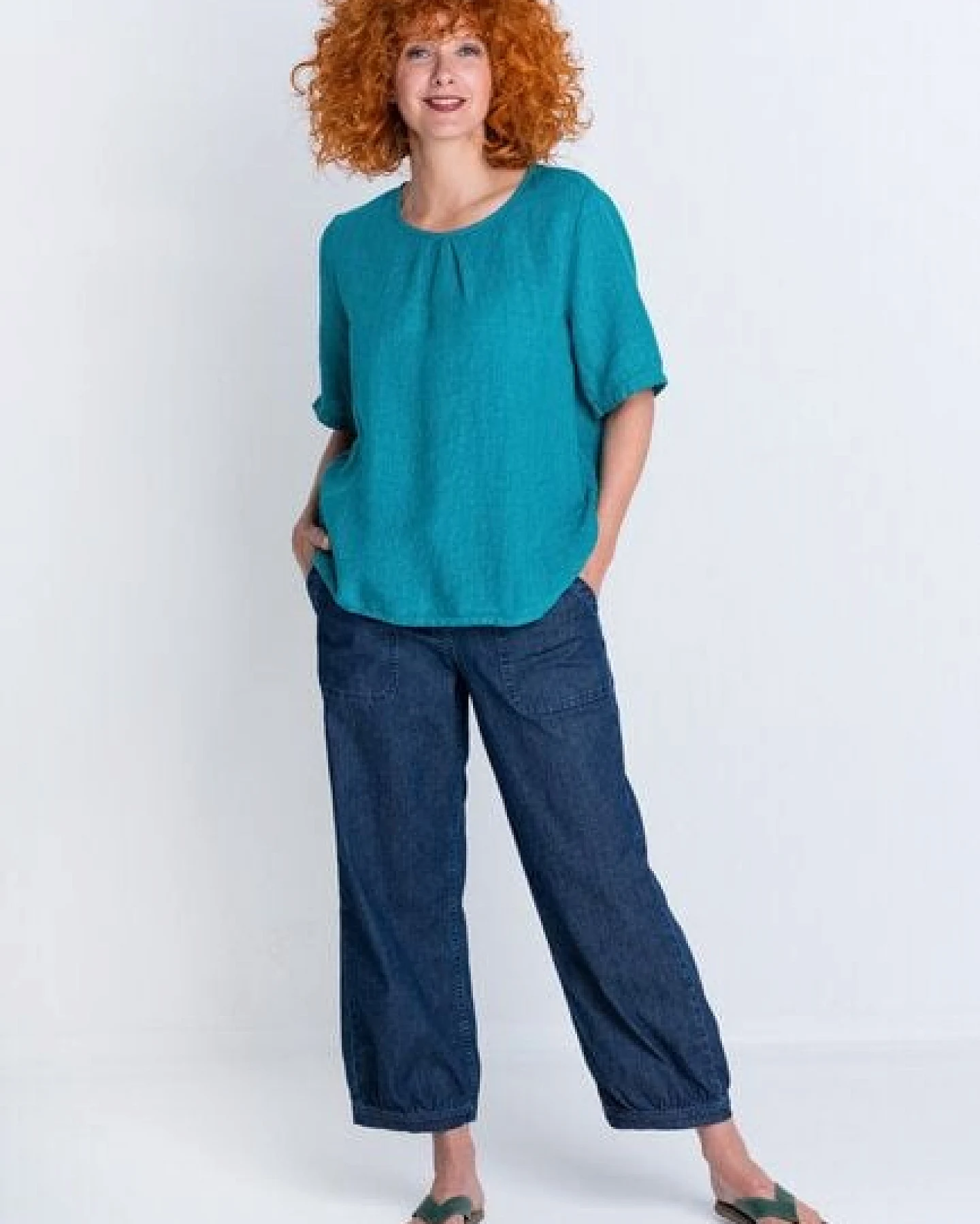 Heidekönigin Jeans Pumphose – Ansicht 2