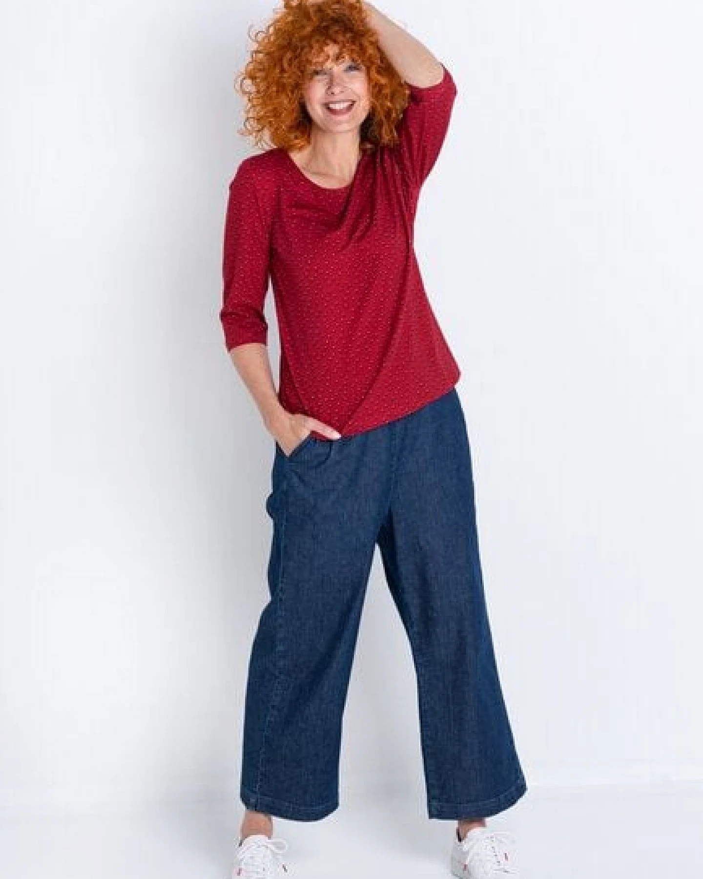 Heidekönigin Weite Jeans – Ansicht 2