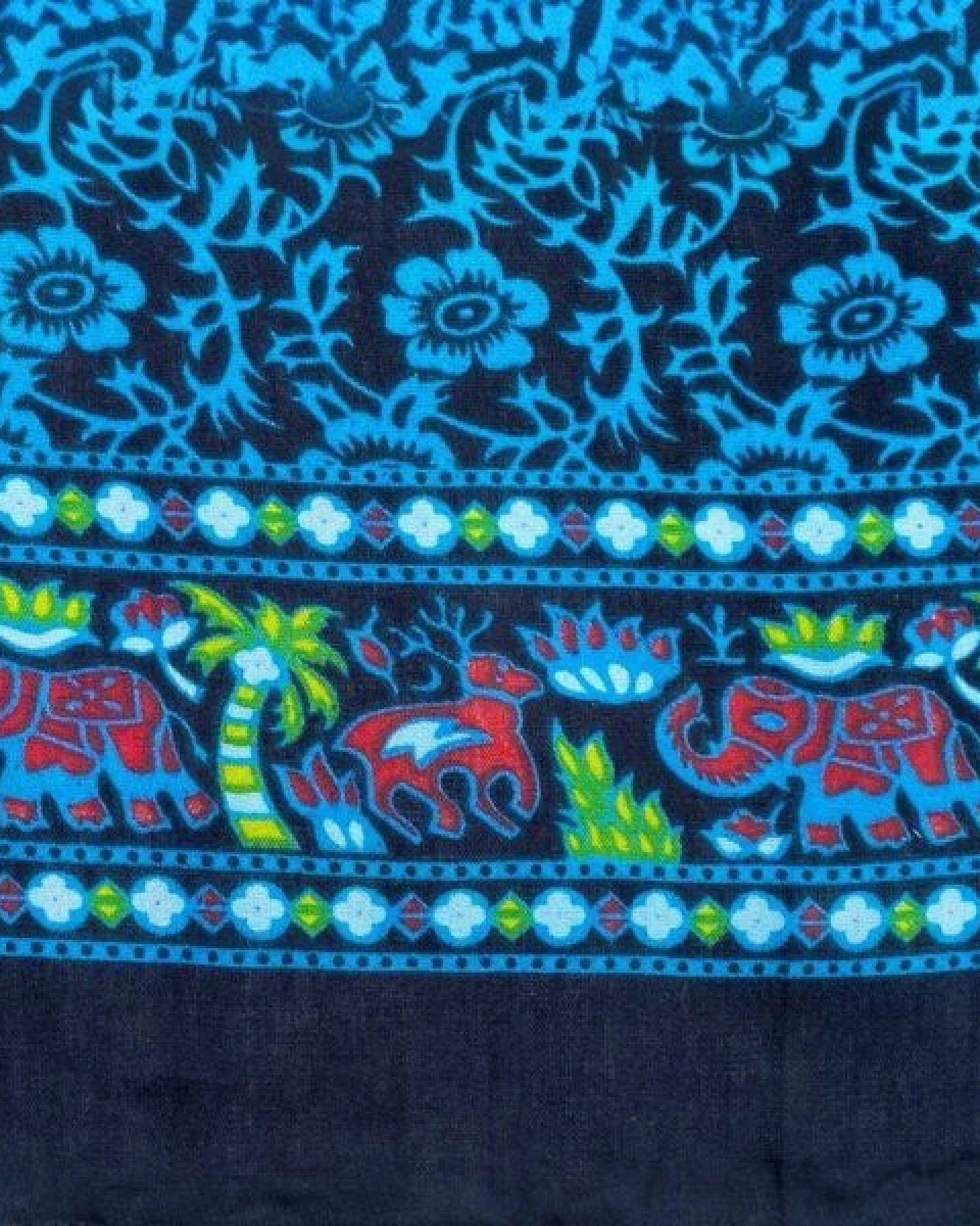 Der Lindwurm Sarong- Mandala – Ansicht 3