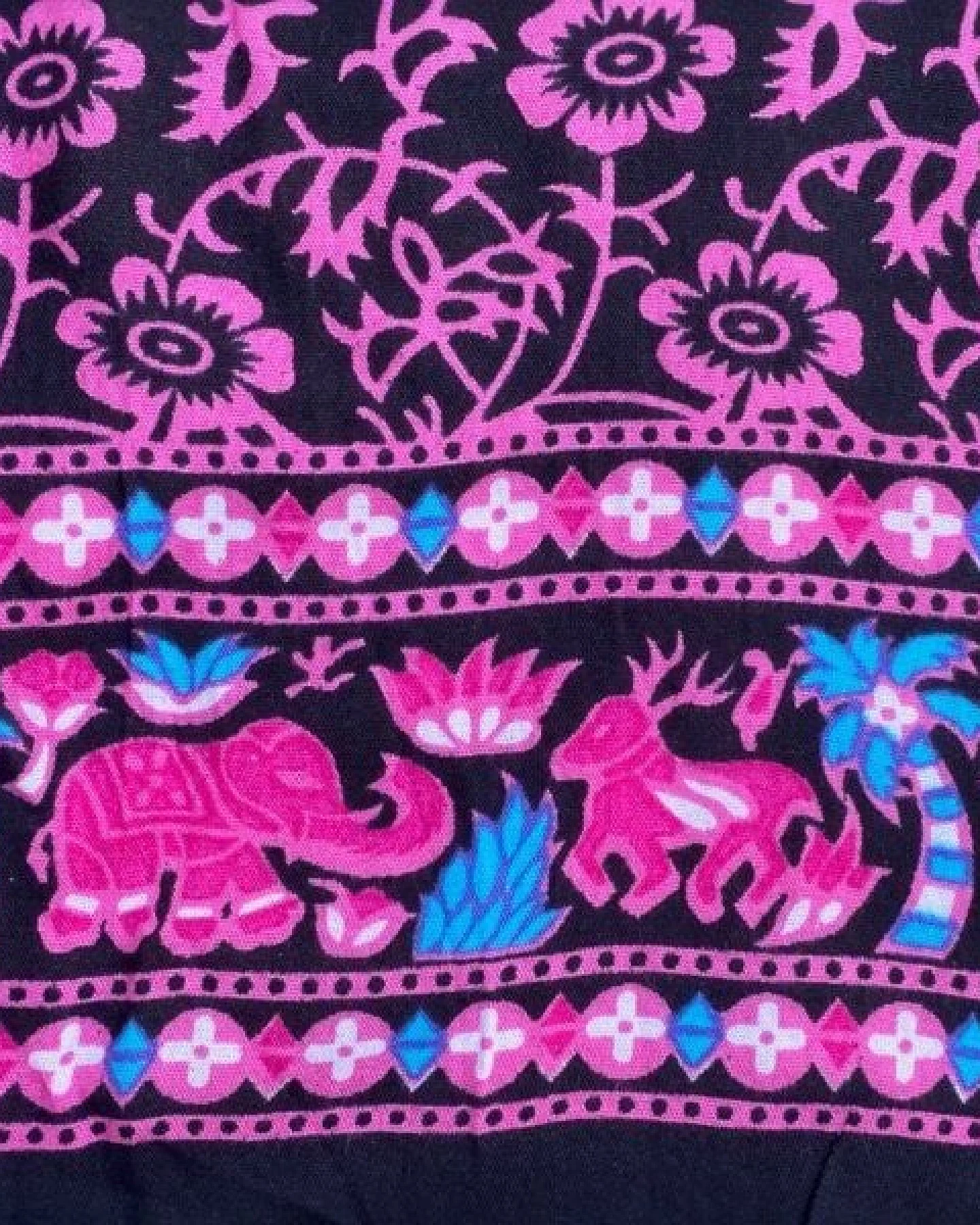 Der Lindwurm Sarong- Mandala – Ansicht 3