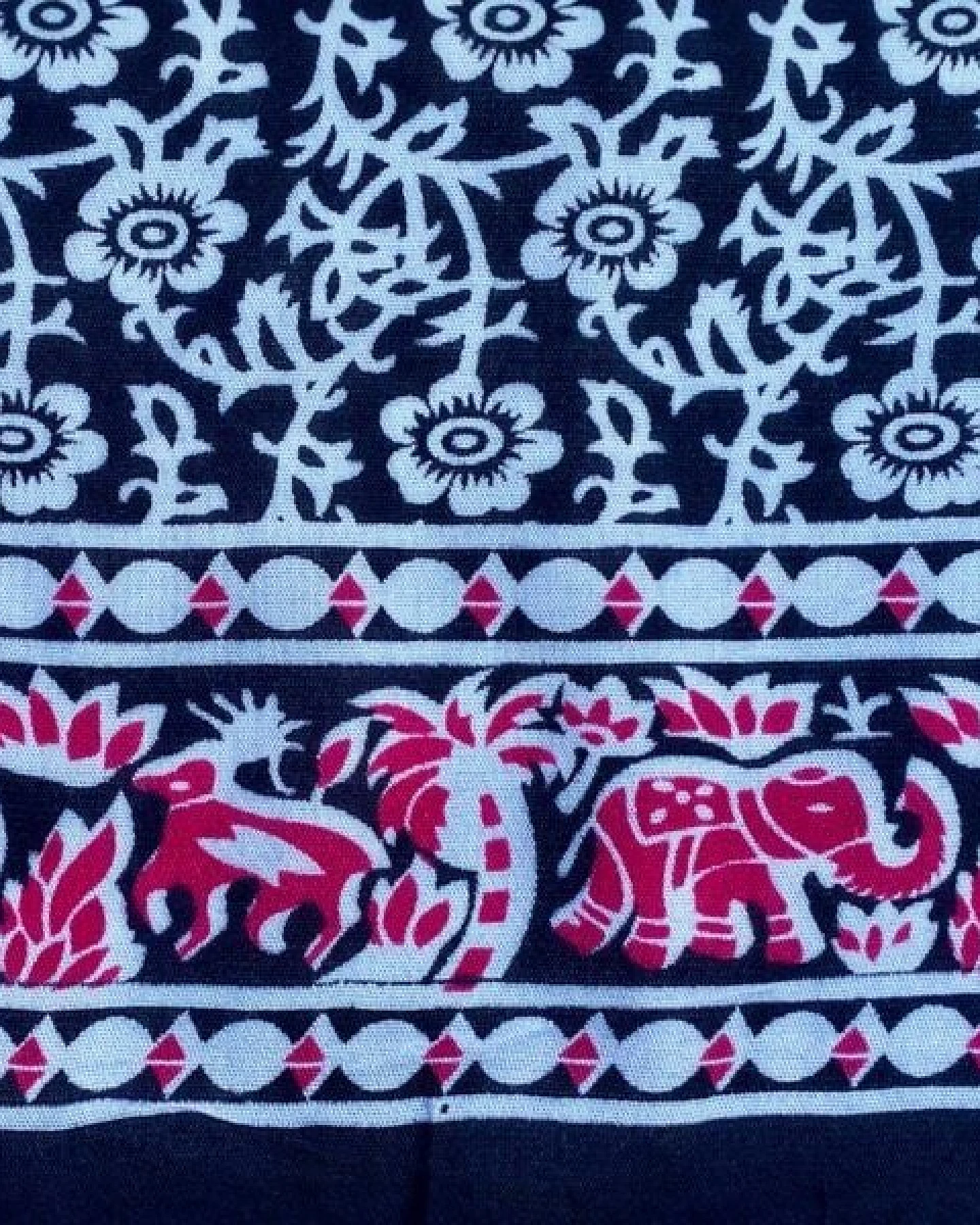 Der Lindwurm Sarong- Mandala – Ansicht 3