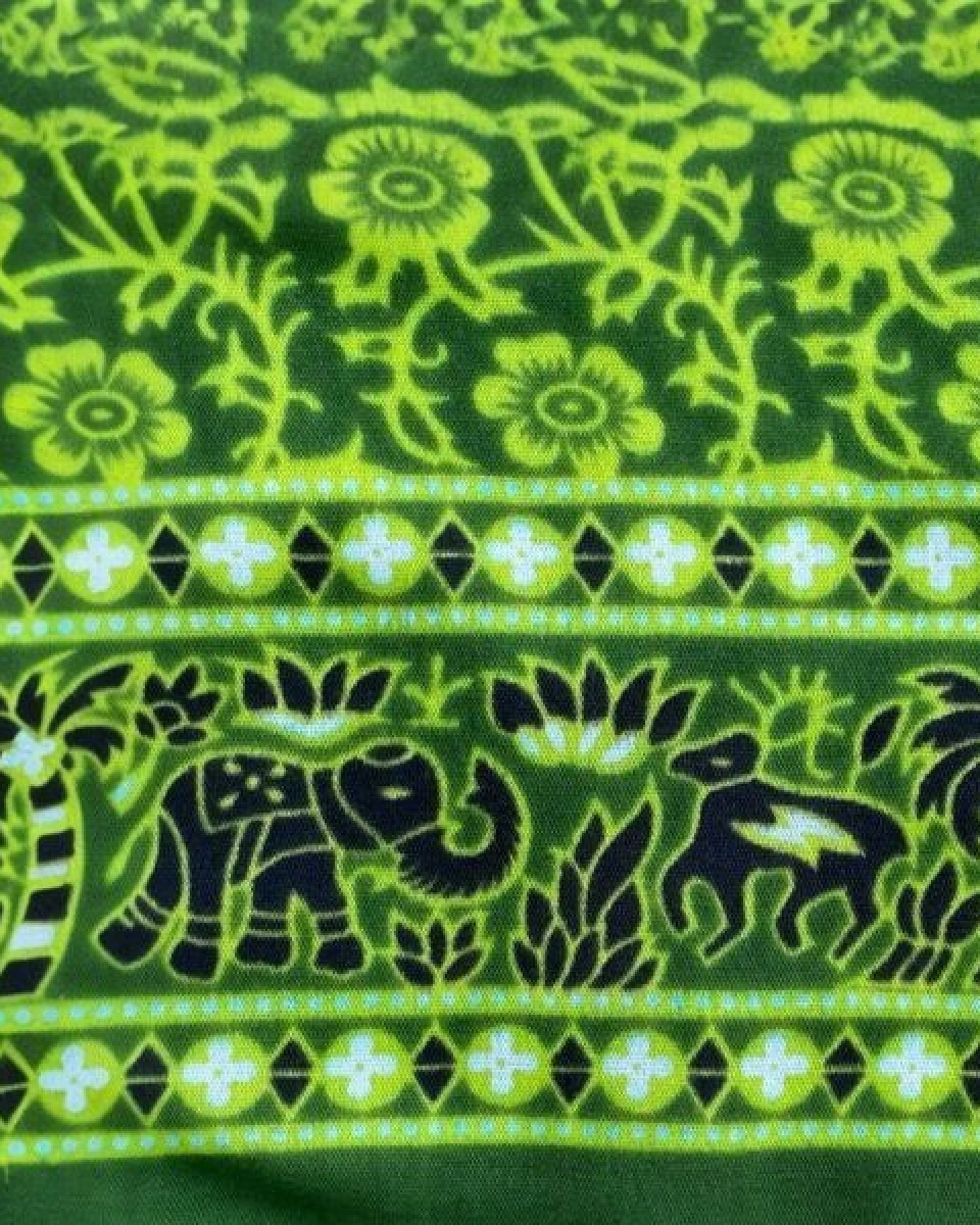 Der Lindwurm Sarong- Mandala – Ansicht 3