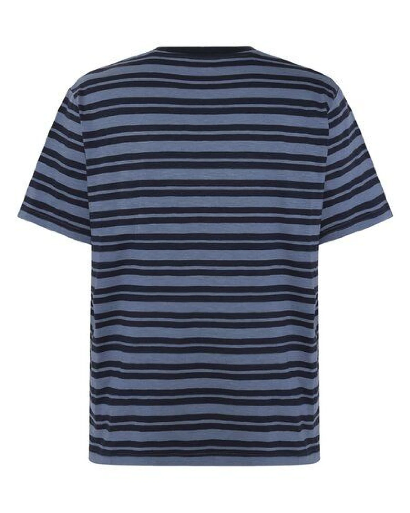 KnowledgeCotton Apparel Getreiftes T-Shirt aus Bio-Baumwolle – Ansicht 3