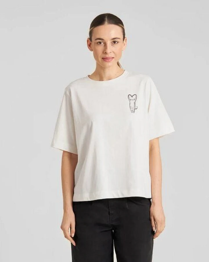 DEDICATED Vadstena T-Shirt Heart Cat