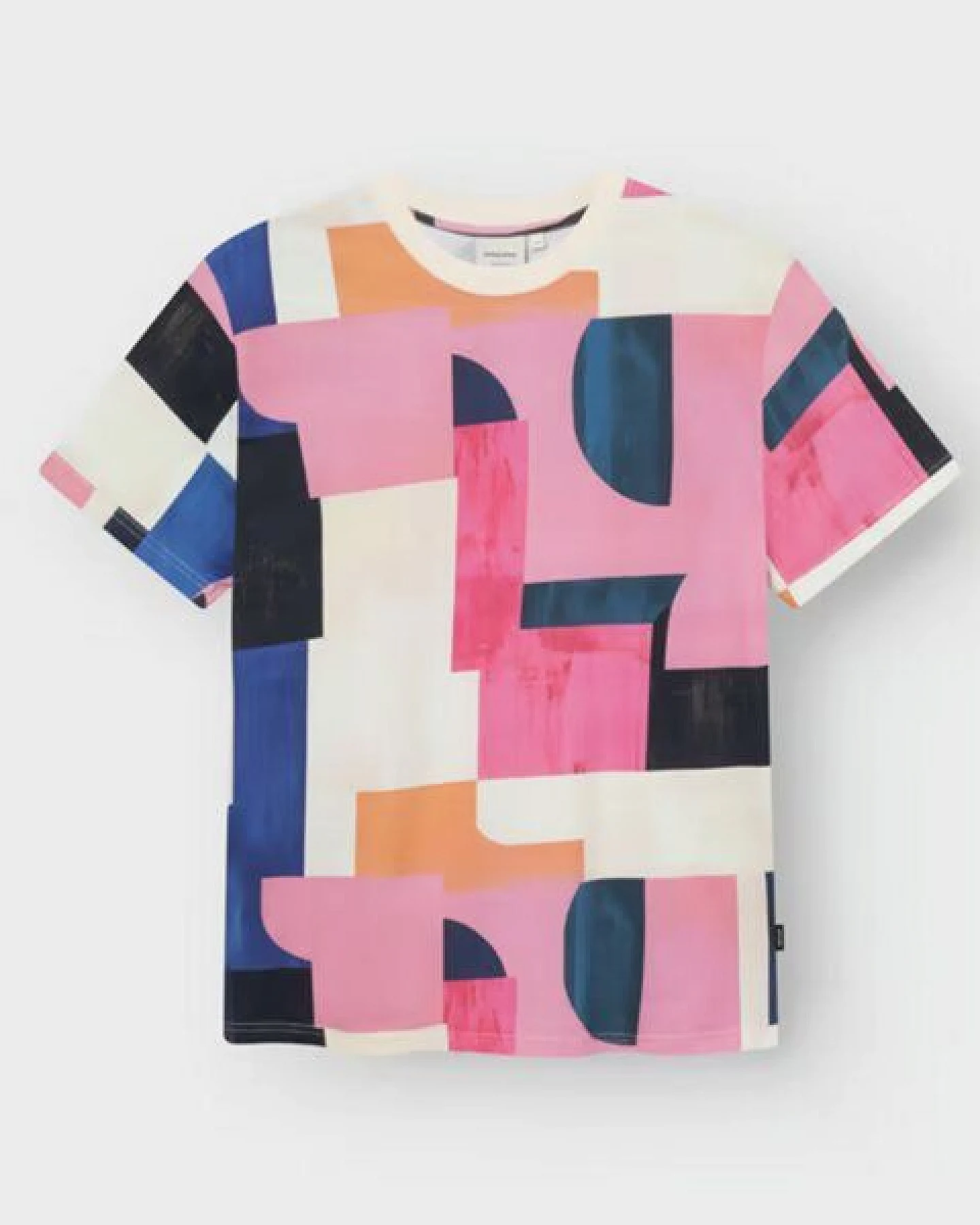 DEDICATED Herren T-Shirt Stockholm Abstract Blocks – Ansicht 4
