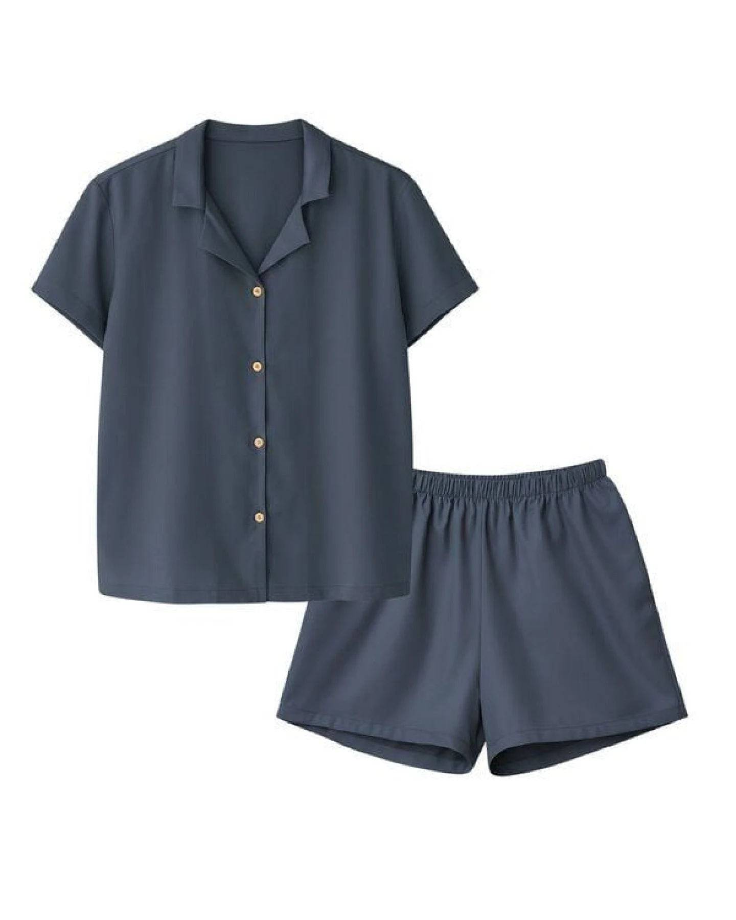 AGA.PIE Damen Pyjama-Set Kurzarm aus 100% Lyocell aus Bambuscellulose – Ansicht 2