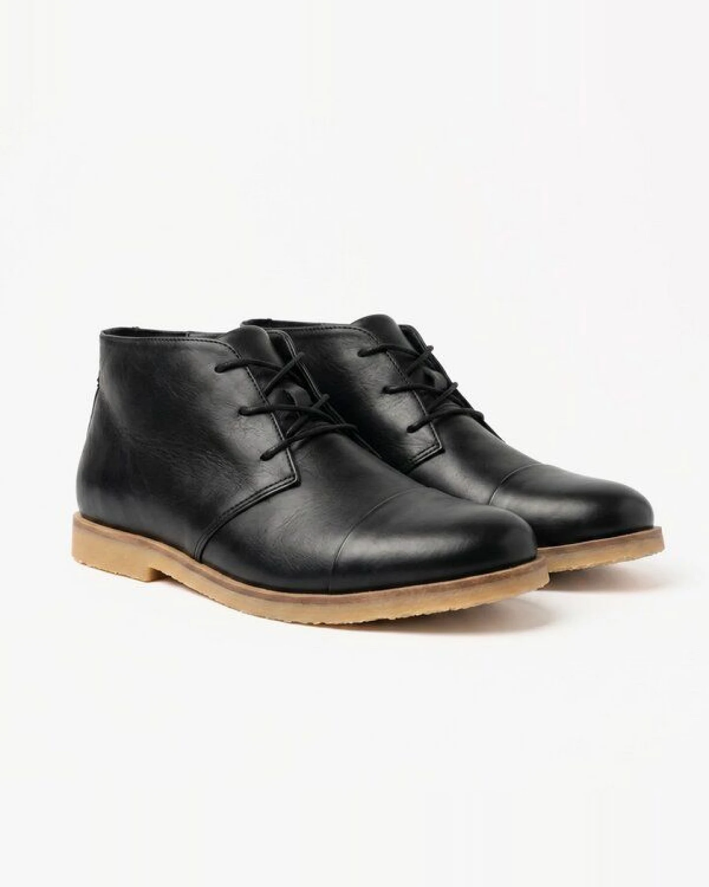 SORBAS '87 Leder Boots Schnürschuhe – Ansicht 2