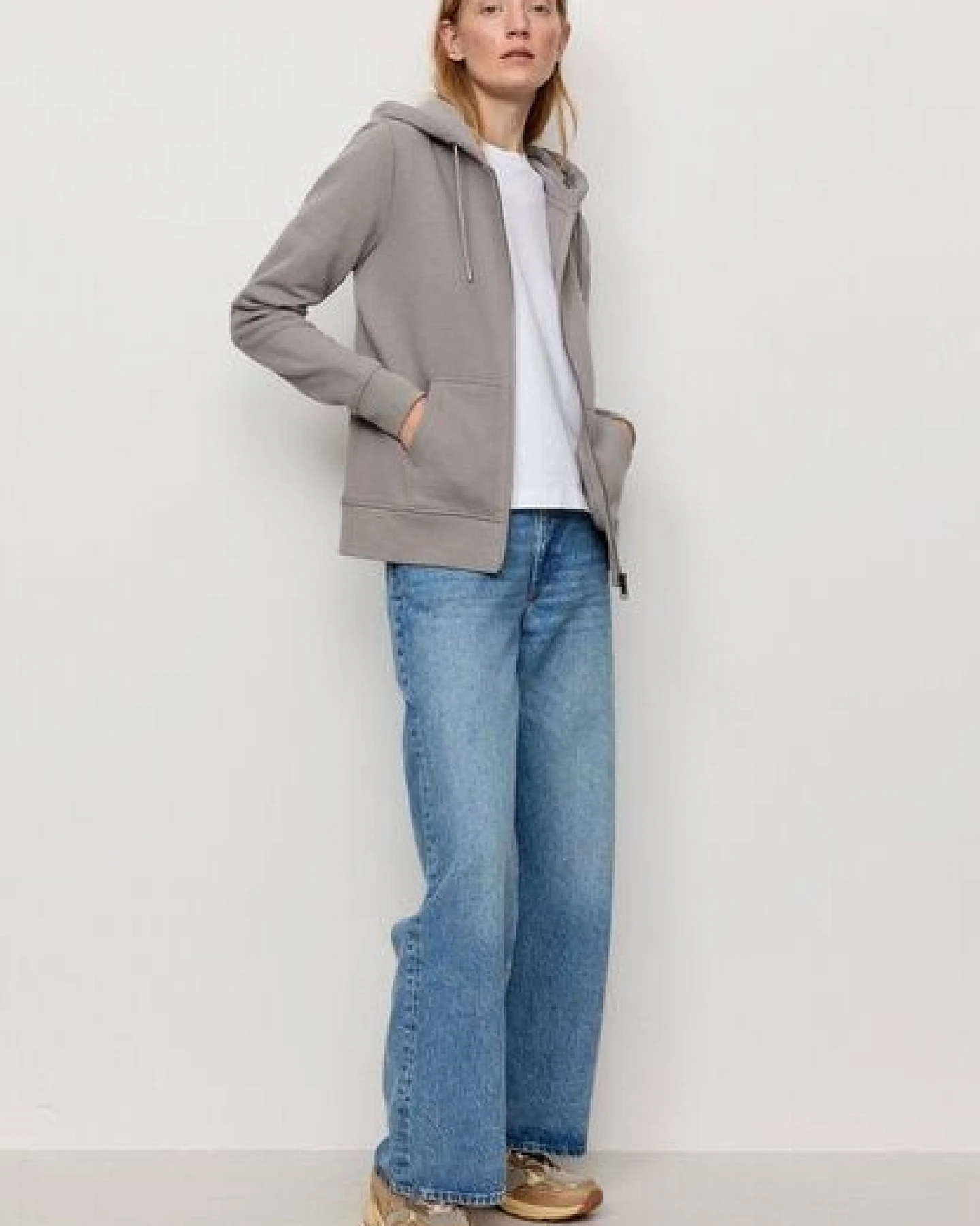 Damen Sweatjacke aus Bio-Baumwolle - DAHLIA - recolution – Ansicht 2
