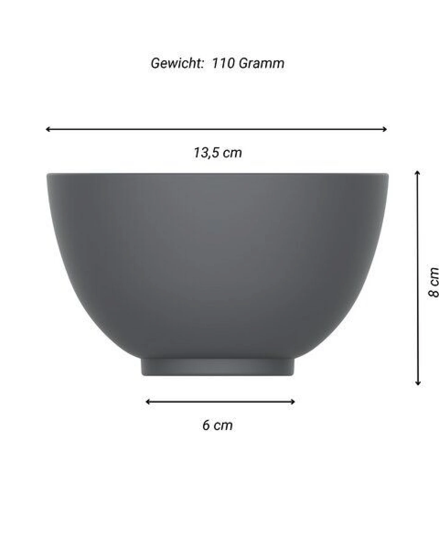 elasto Müslischale - Frühstücksschale aus Kunststoff – Ansicht 2