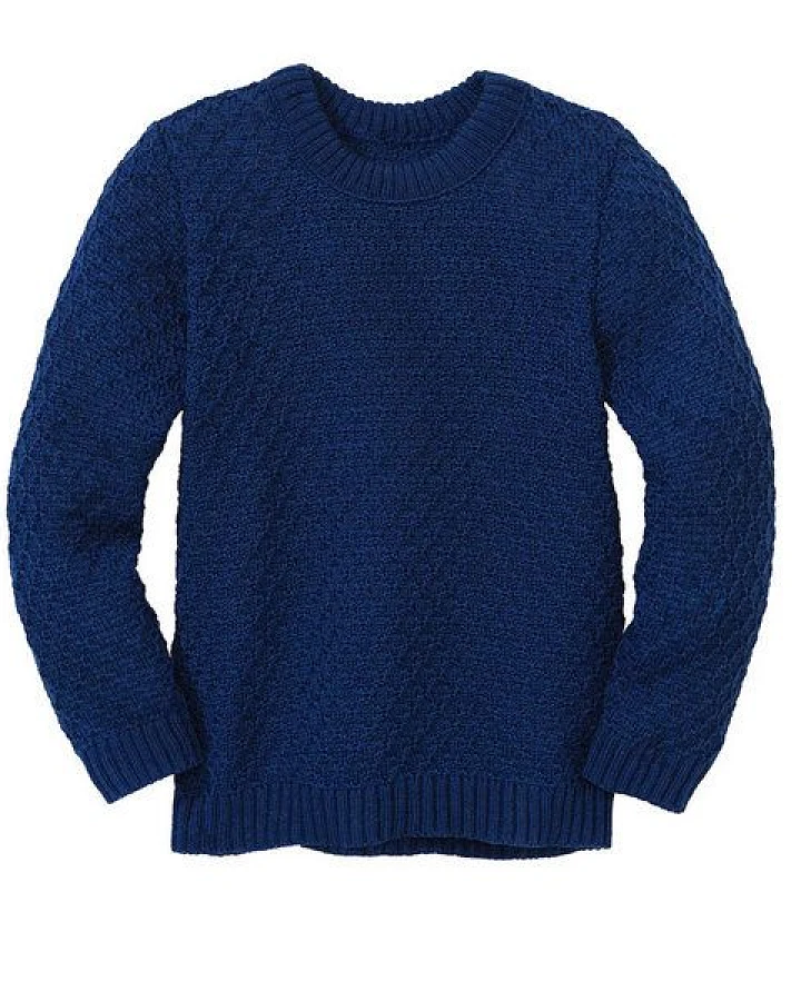 Disana Kinder Aran Pullover kbT-Merinowolle