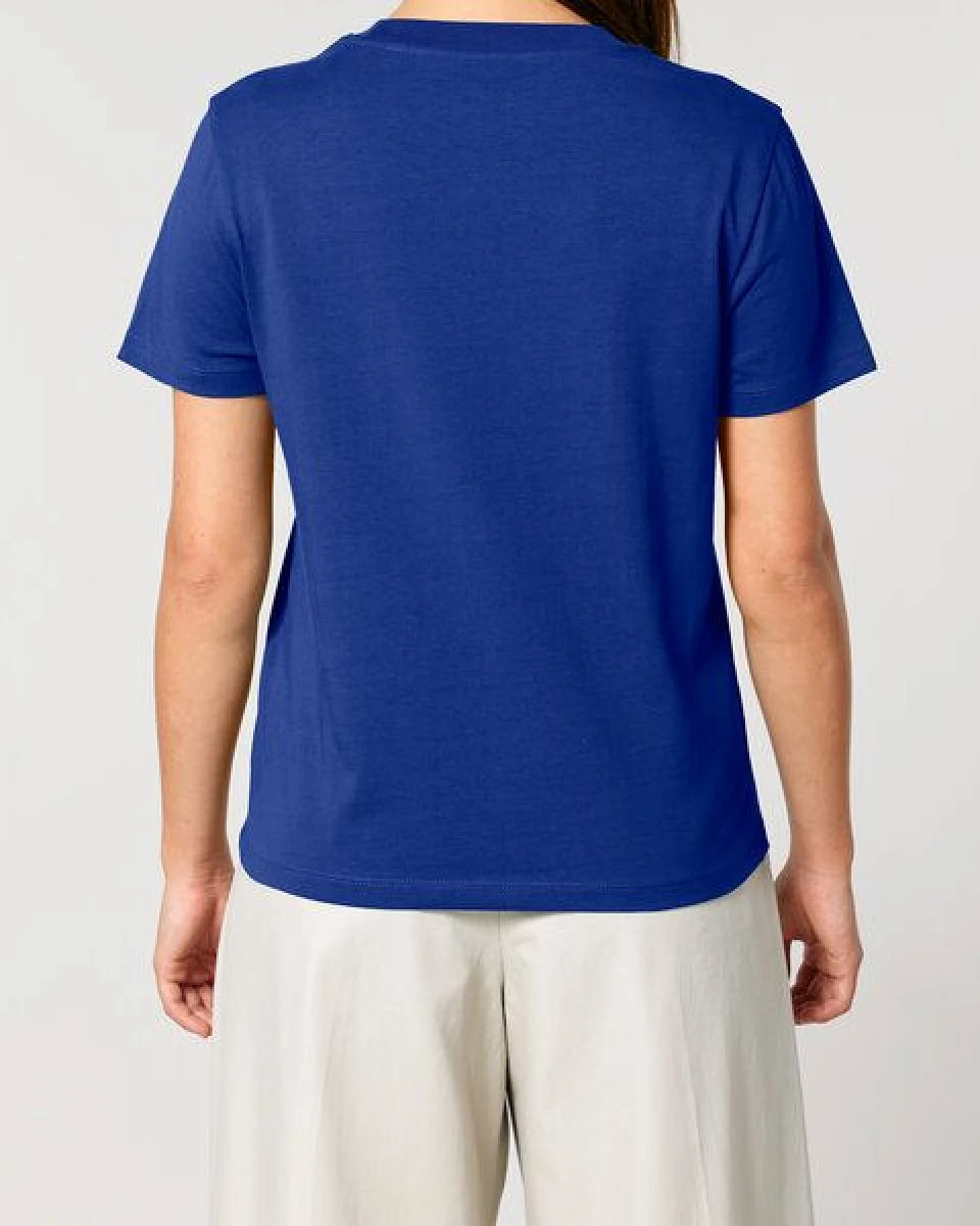 FAIRTICKEN BASICS Damen Basic T-Shirt aus 100% Bio-Baumwolle – Ansicht 2