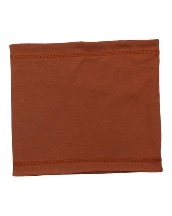 Loop-Schal Braun Uni Bio-Baumwolle GOTS – Walkiddy