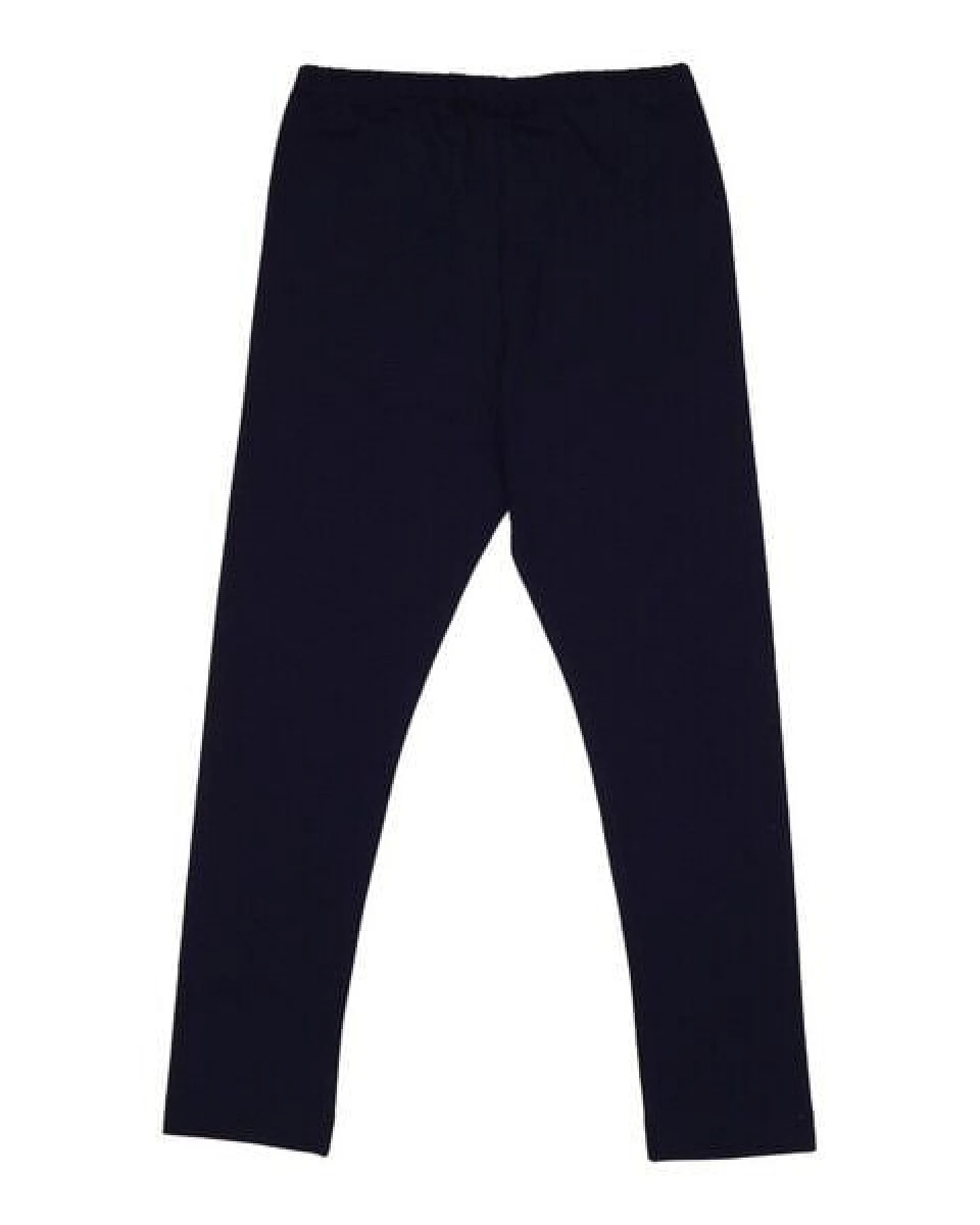 Leggings Dunkelblau Uni Bio-Baumwolle GOTS – Walkiddy – Ansicht 3