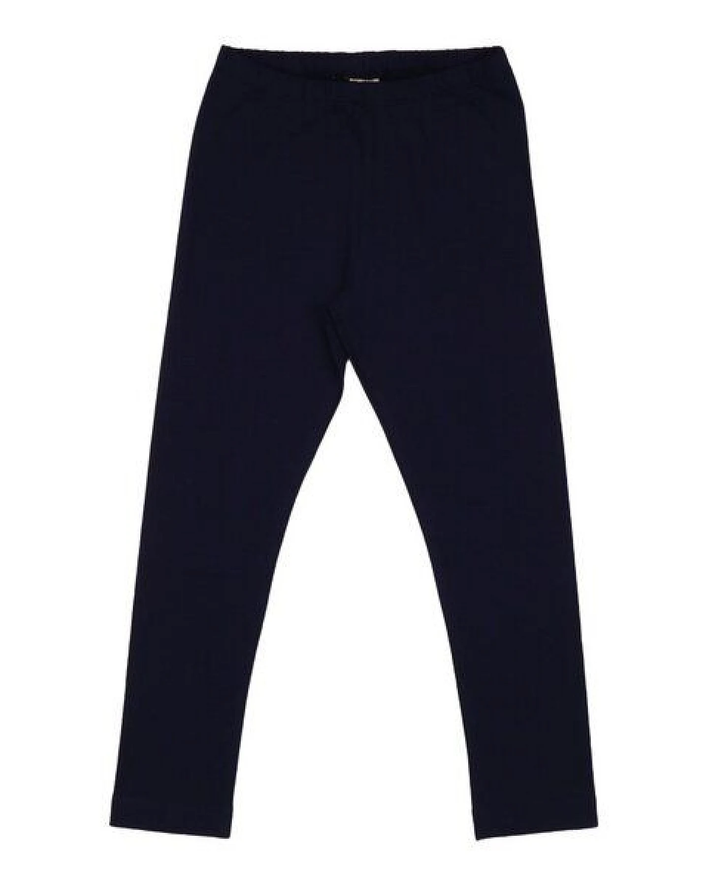 Leggings Dunkelblau Uni Bio-Baumwolle GOTS – Walkiddy – Ansicht 2